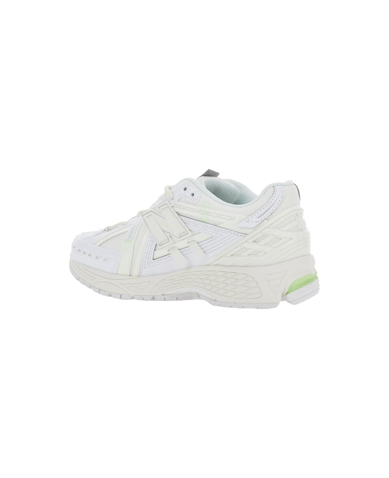 New Balance '1906r' White Sneaker With Mesh Design And Side Logo In Synthetic Fiber Unisex - White