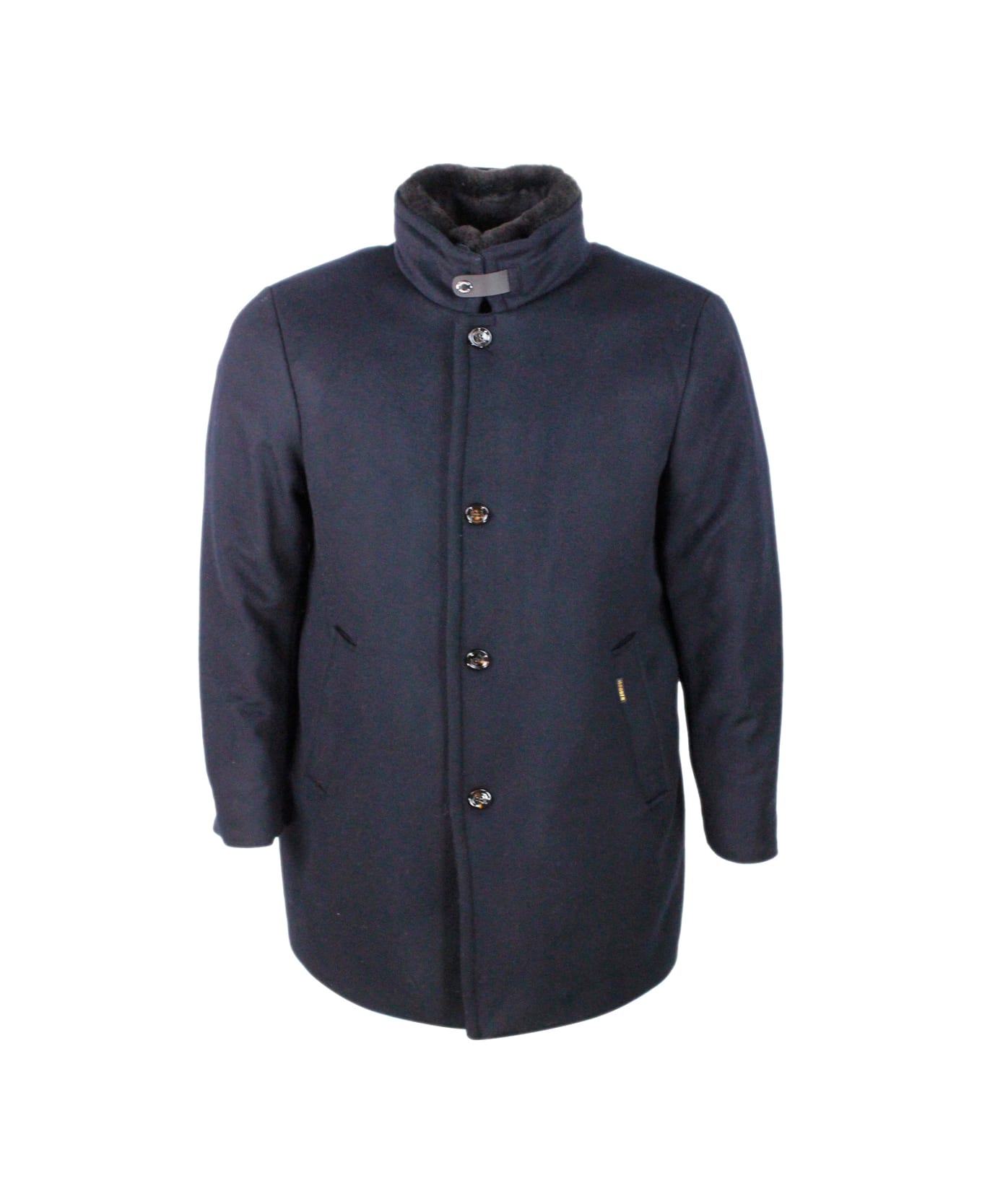 Moorer Coat - Blue