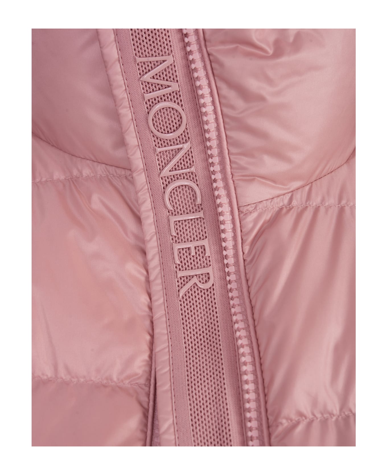 Moncler Pink Gles Down Jacket - Pink