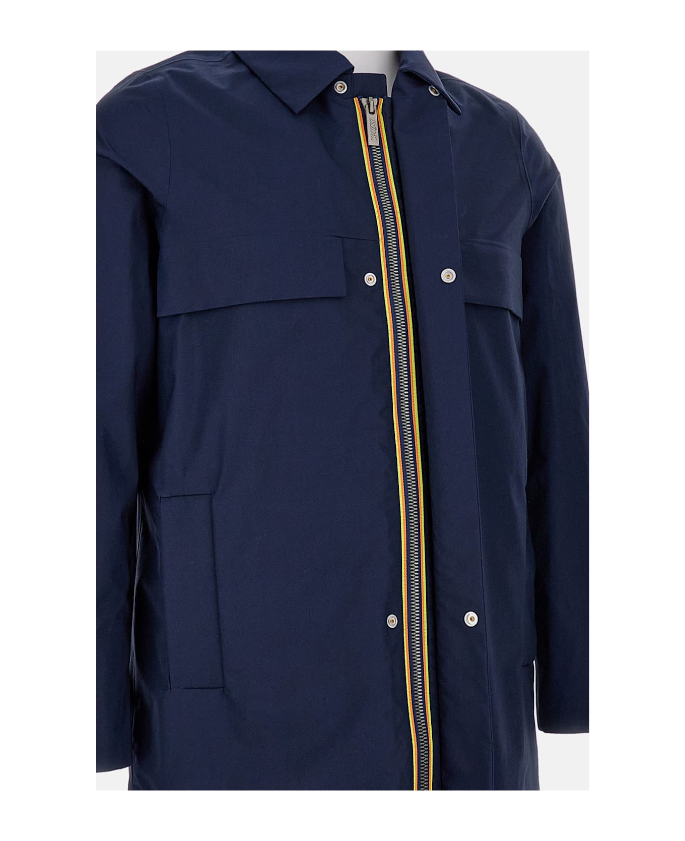 K-Way Trench - Blue
