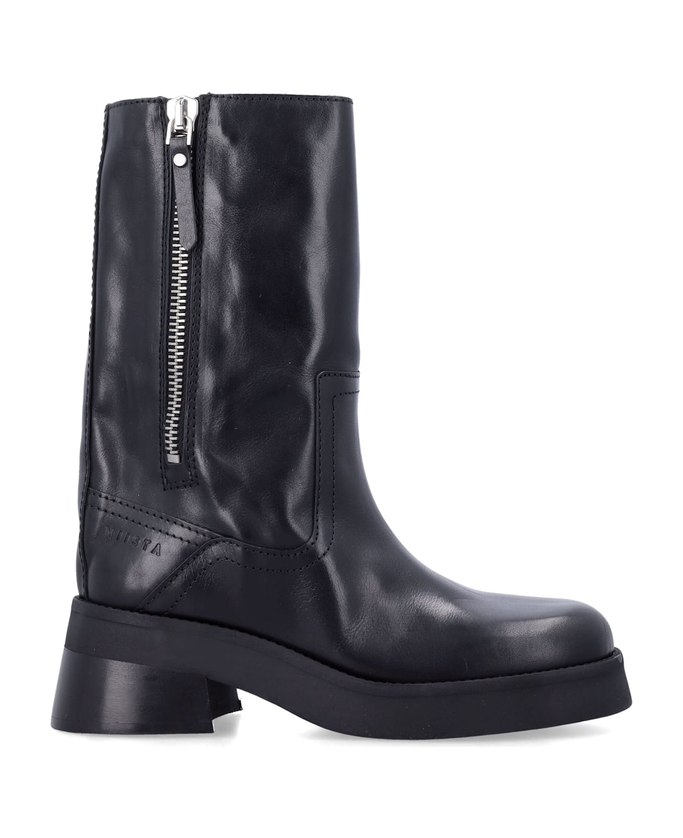 Miista Gunda Ankle Boots - BLACK