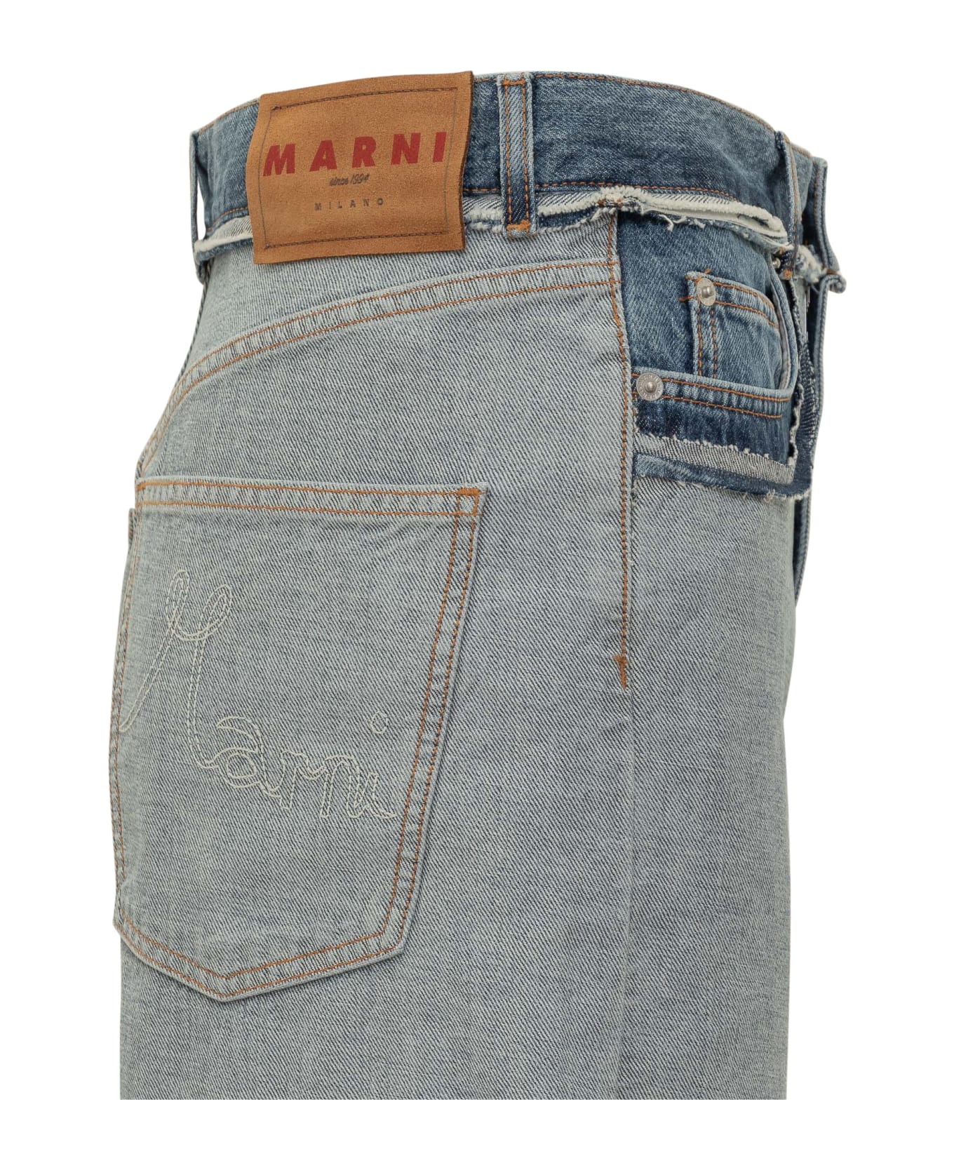 Marni Trousers - BLUE デニム