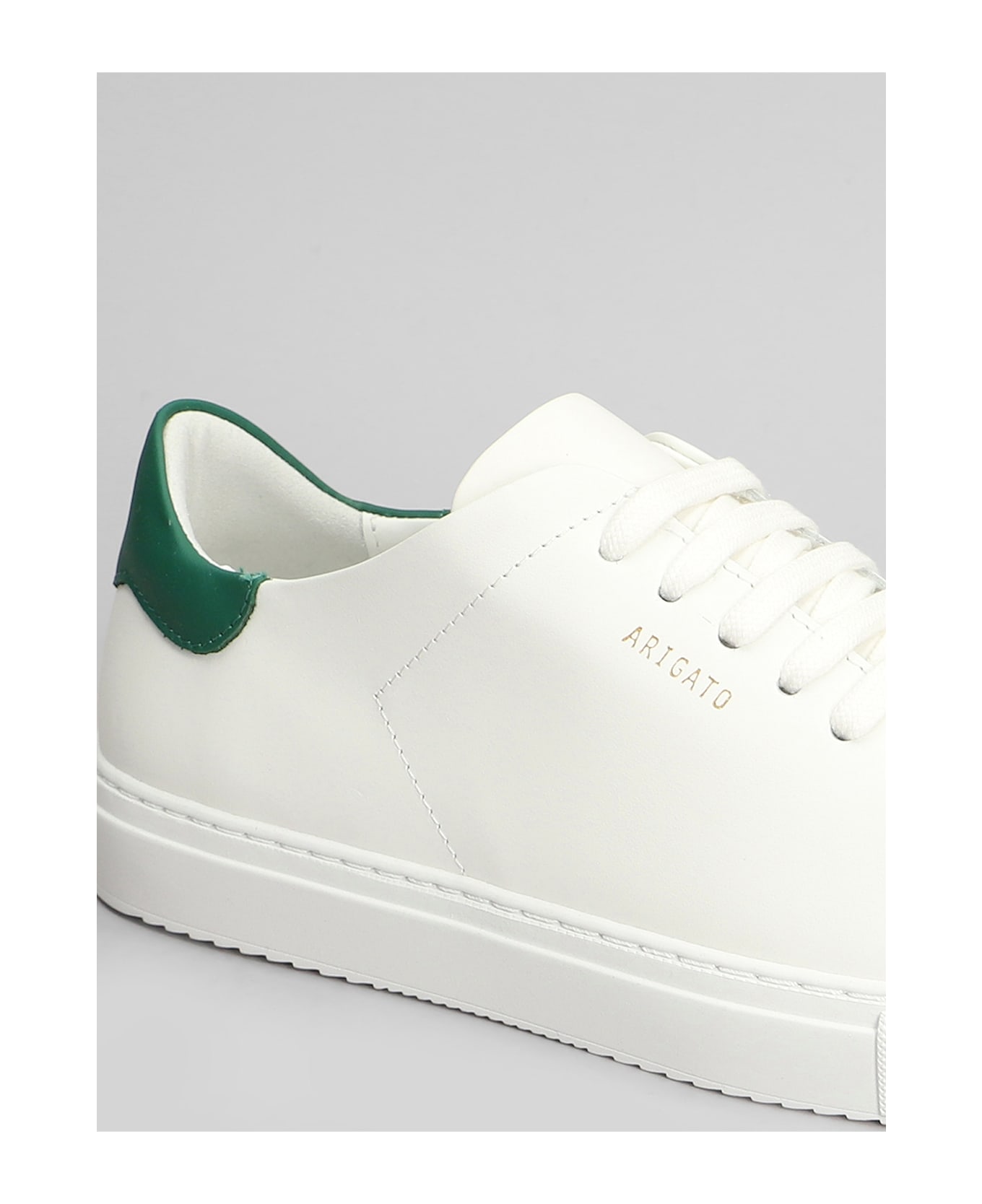 Axel Arigato Clean 90 Sneakers In White Leather - white