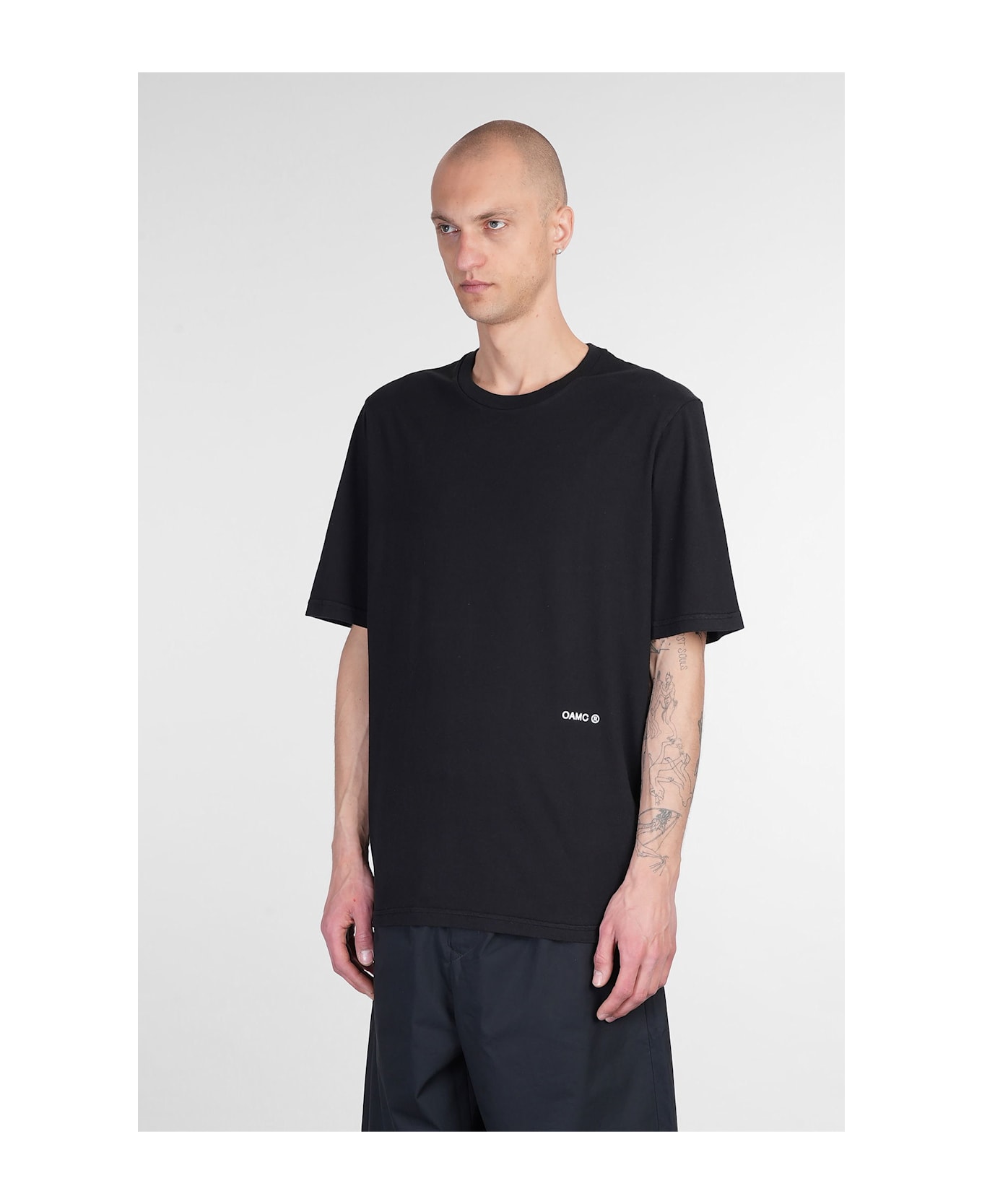 OAMC T-shirt In Black Cotton - black