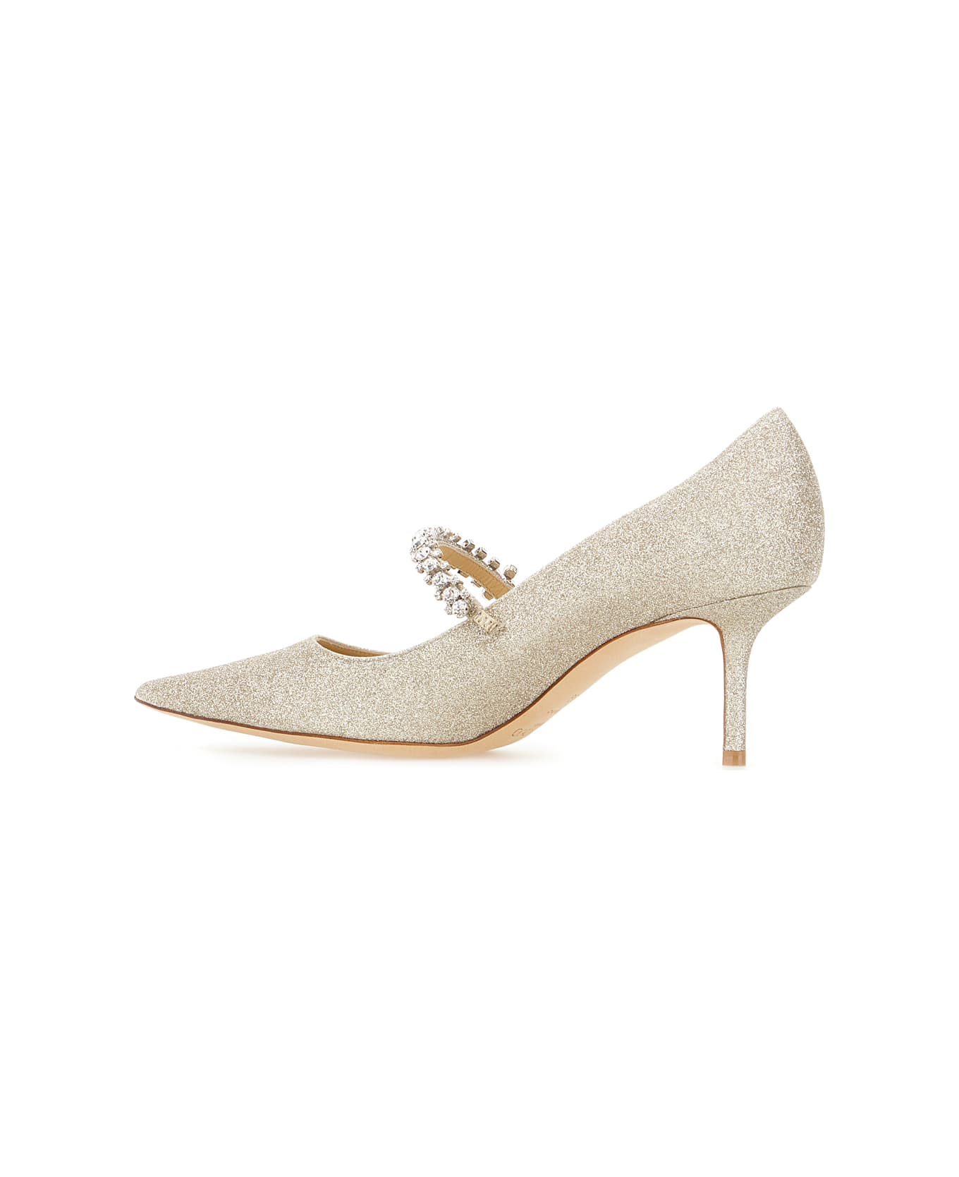 Jimmy Choo Embellishment Leather Bing Pump - PLATINUMICE