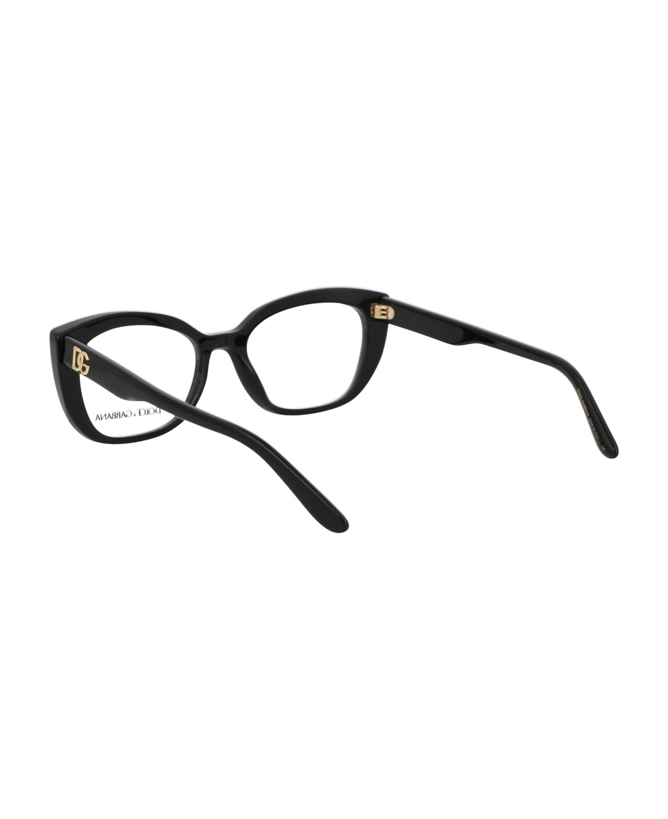 Dolce & Gabbana Eyewear 0dg3355 Glasses - 501 BLACK アイウェア