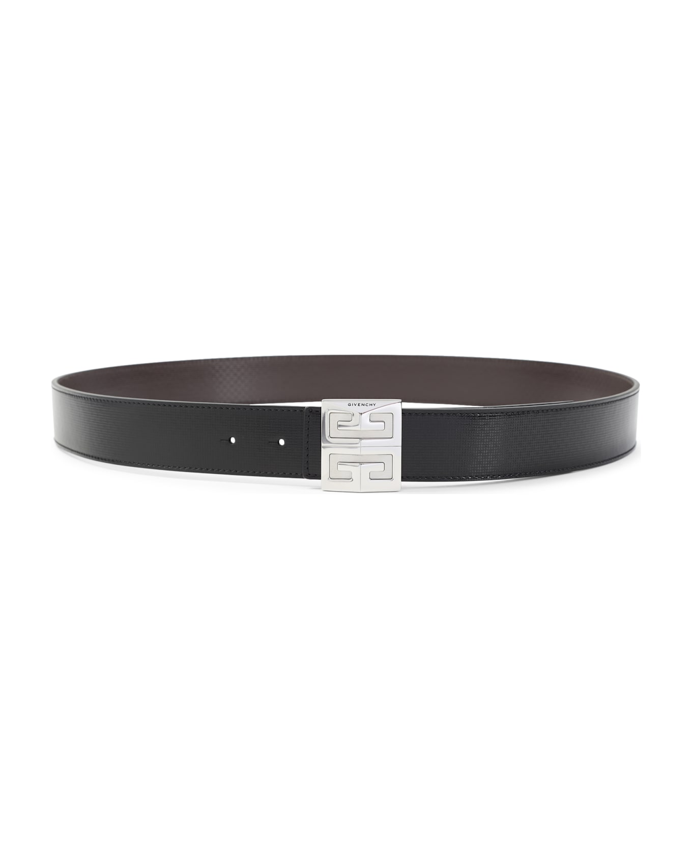 Givenchy 4g Reversible Belt - Black Brown