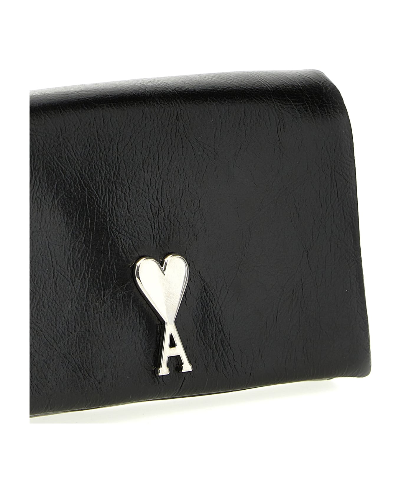Ami Alexandre Mattiussi Logo Shoulder Strap - 001 BLACK