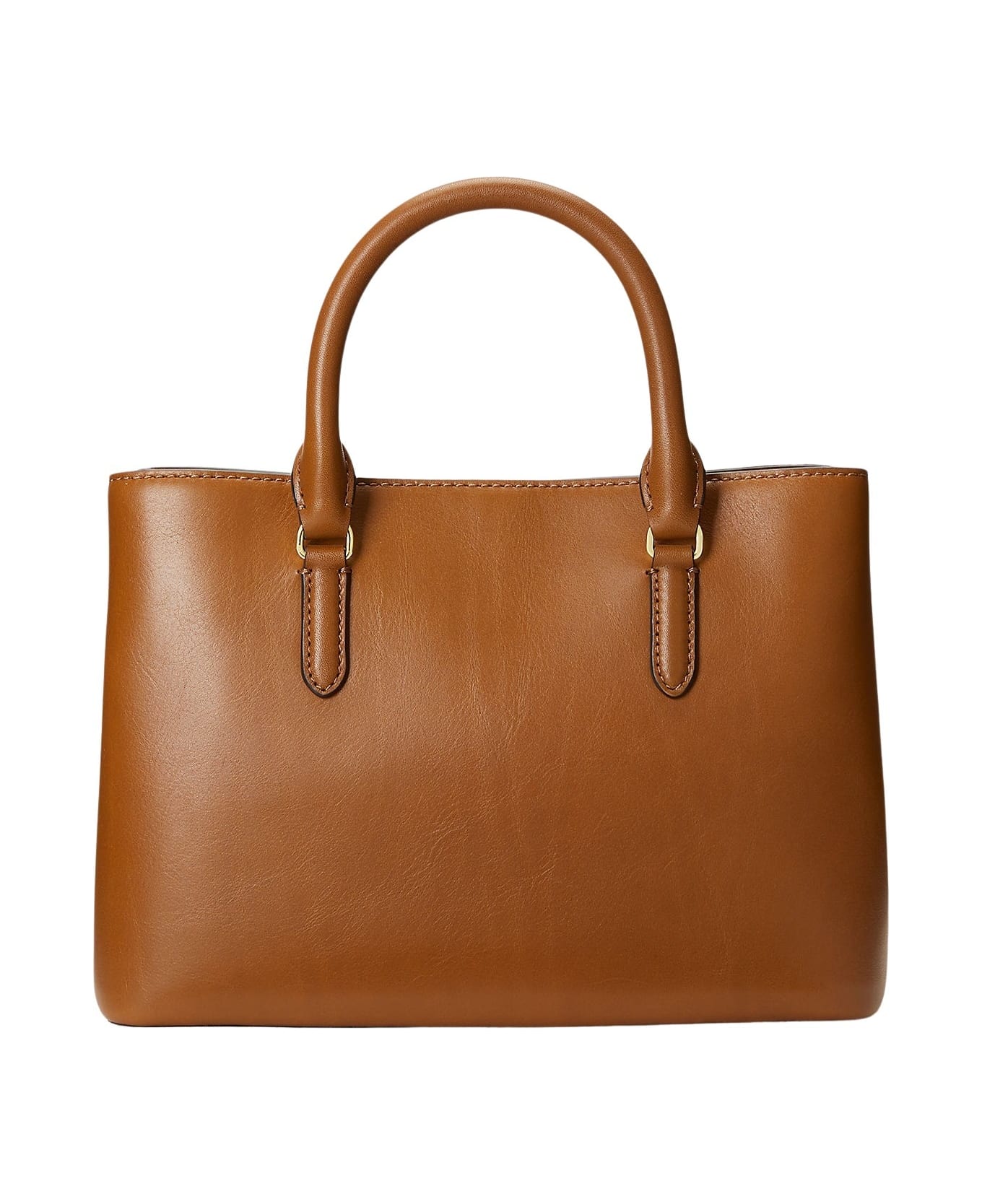 Polo Ralph Lauren Marcy 26 Satchel Small - Lauren Tan
