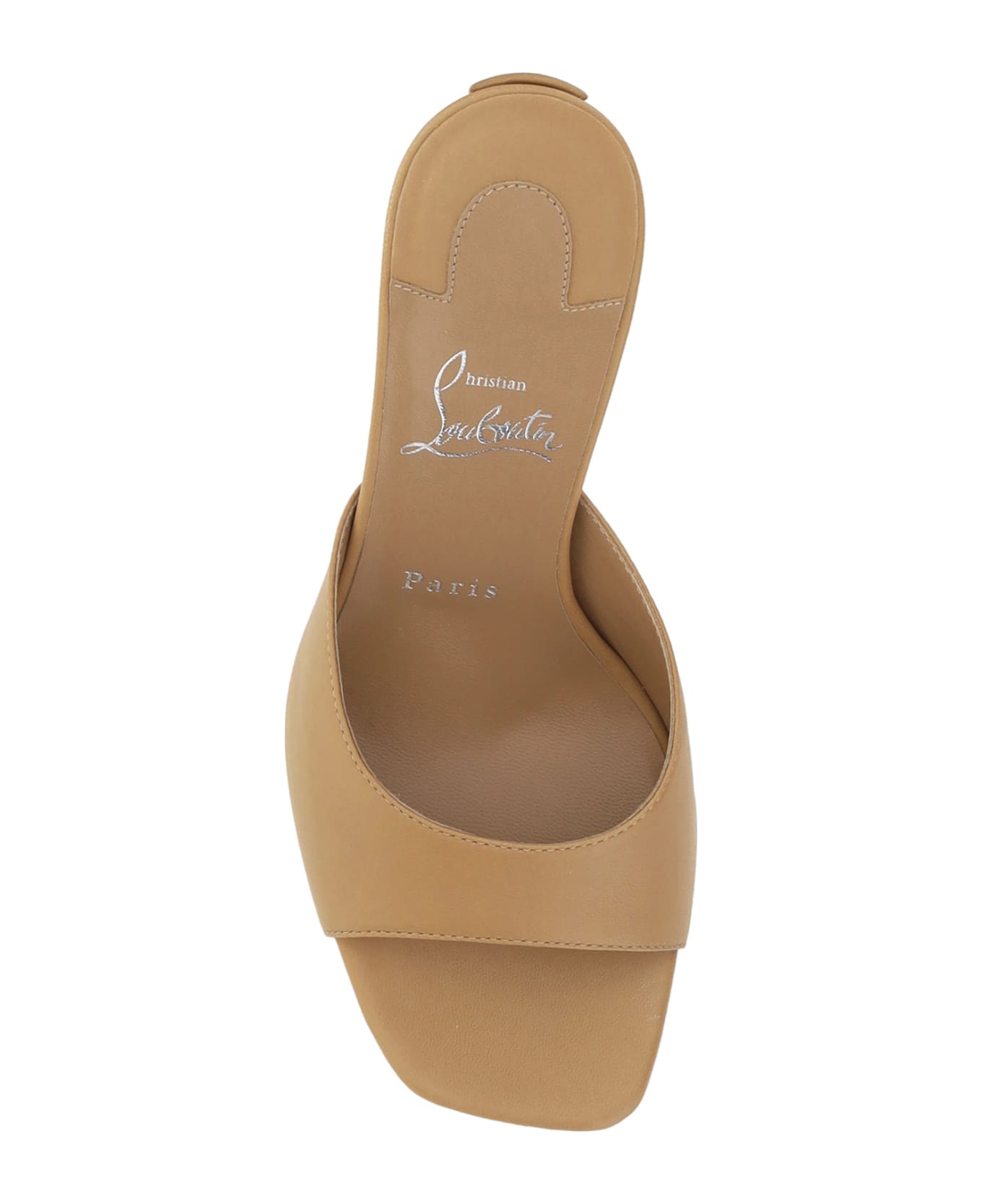 Christian Louboutin Condora Mule Sandals - Toffee/lin Toffee