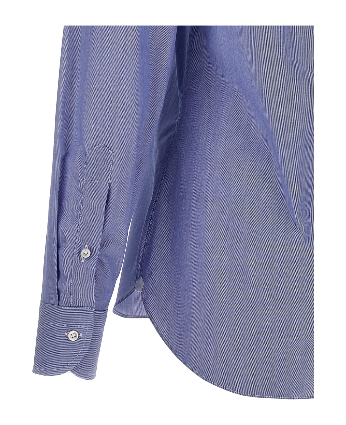 Borriello Napoli 'falso Unito' Cotton Shirt - Light Blue シャツ