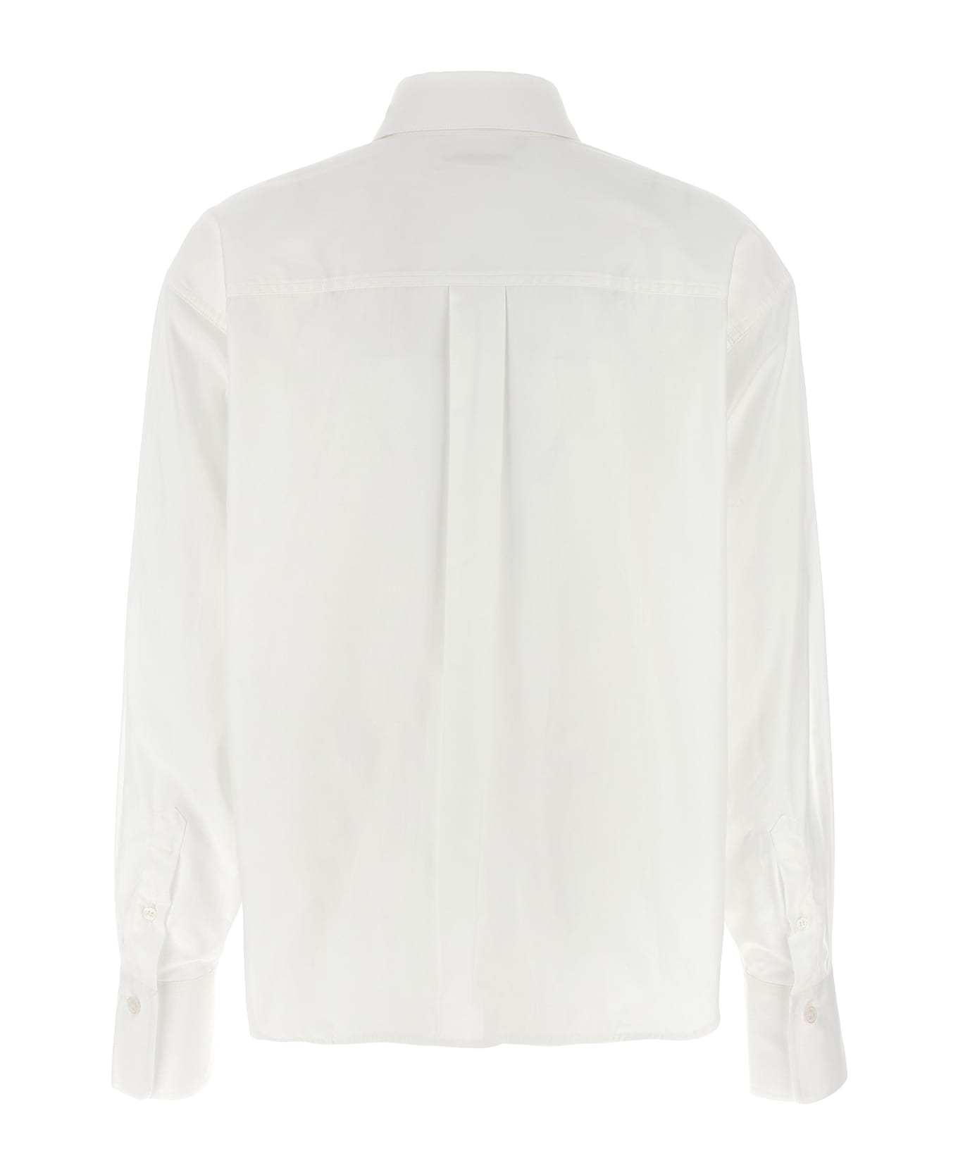 Victoria Beckham 
cropped
 Shirt - White