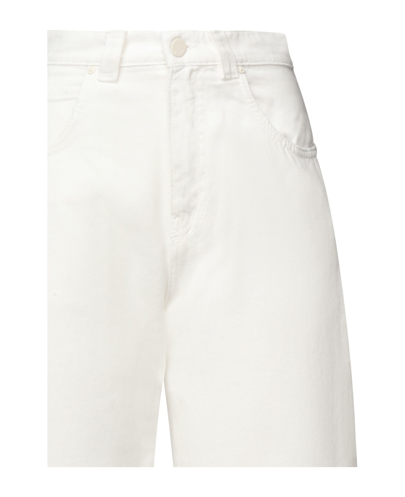 Pinko Eloise Egg Bull Fisso - White