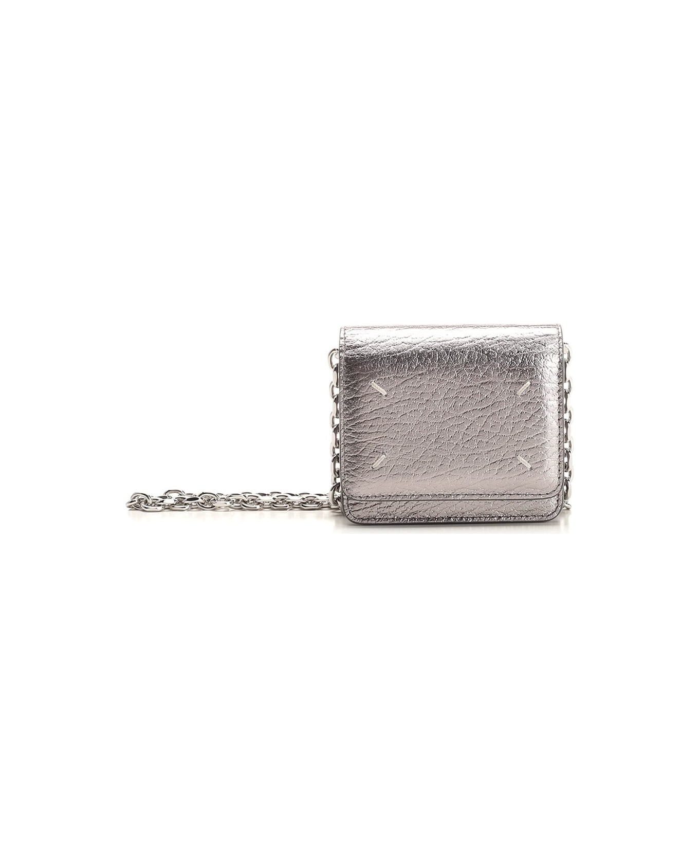 Maison Margiela "four Stitches" Small Wallet - Grey