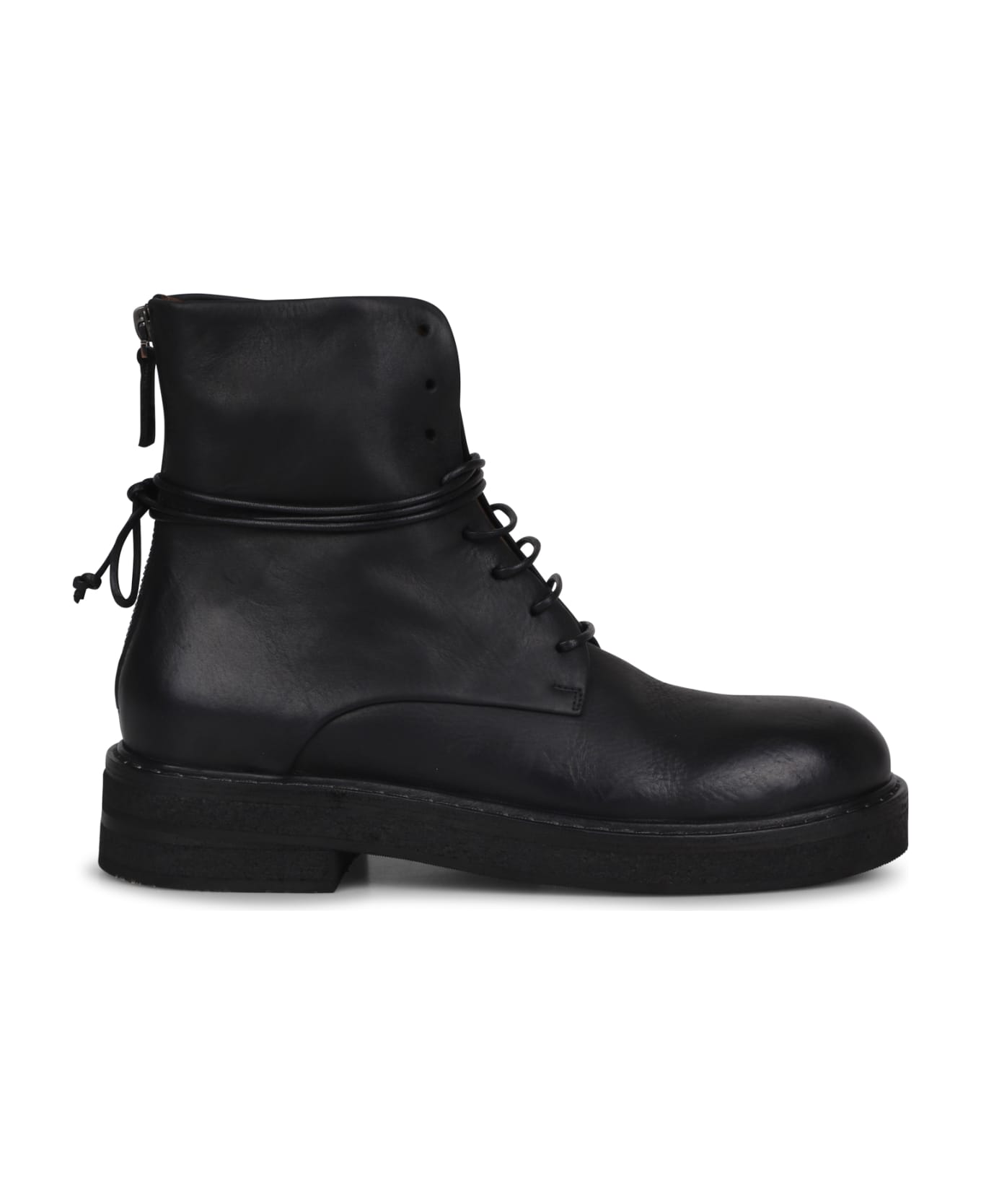 Marsell Parrucca 40mm Lace-up Leather Boots