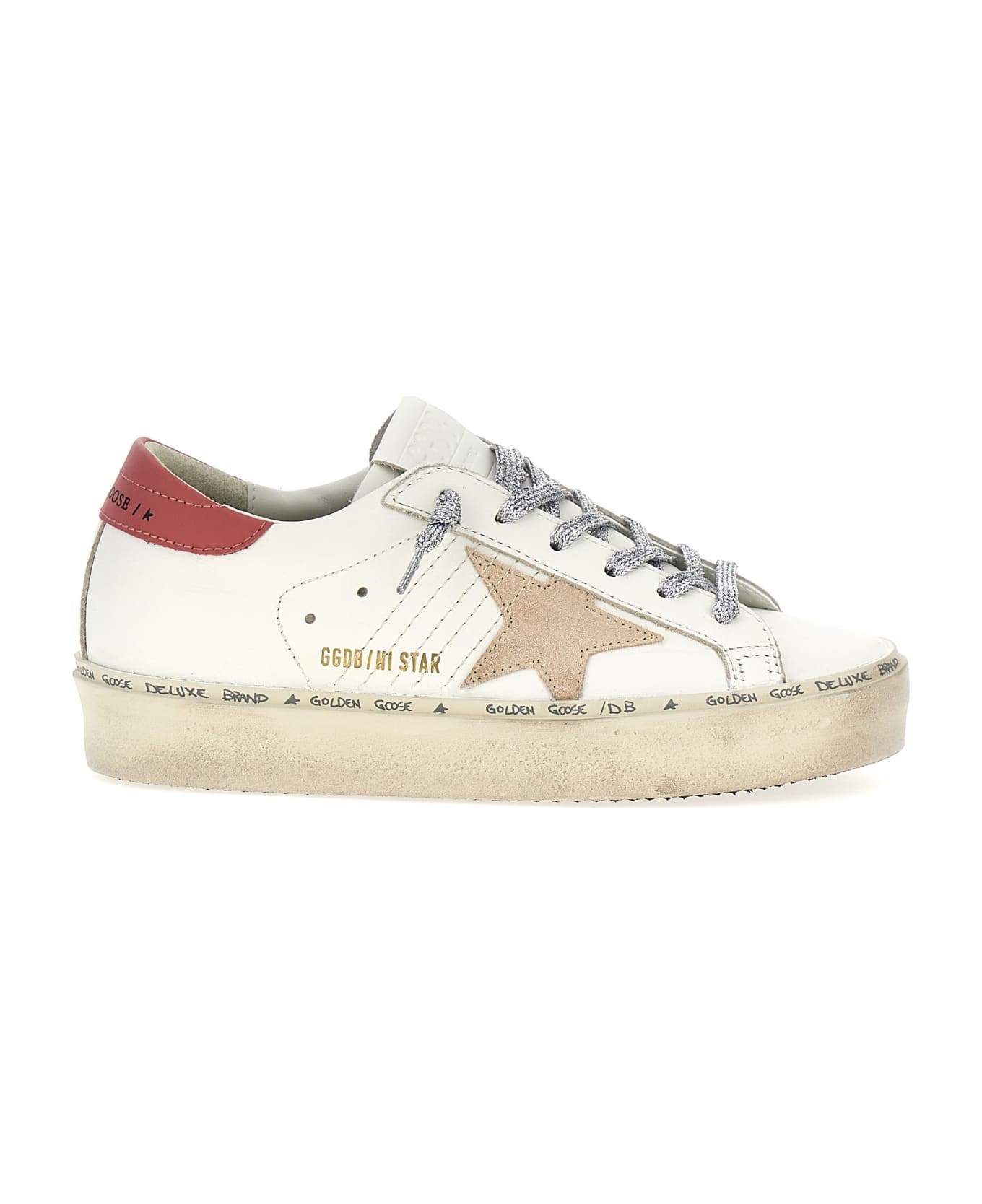 Golden Goose 
hi Star
 Sneakers - White