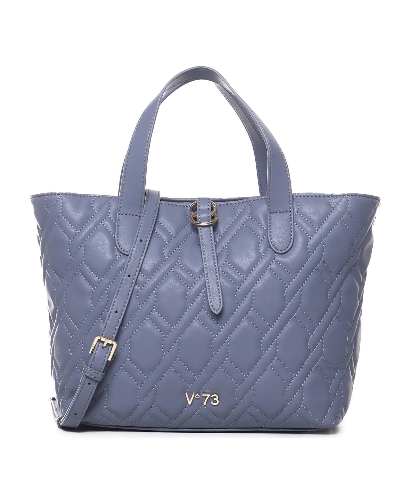 V73 Shopping Bag Ecopelle Margaret - Denim