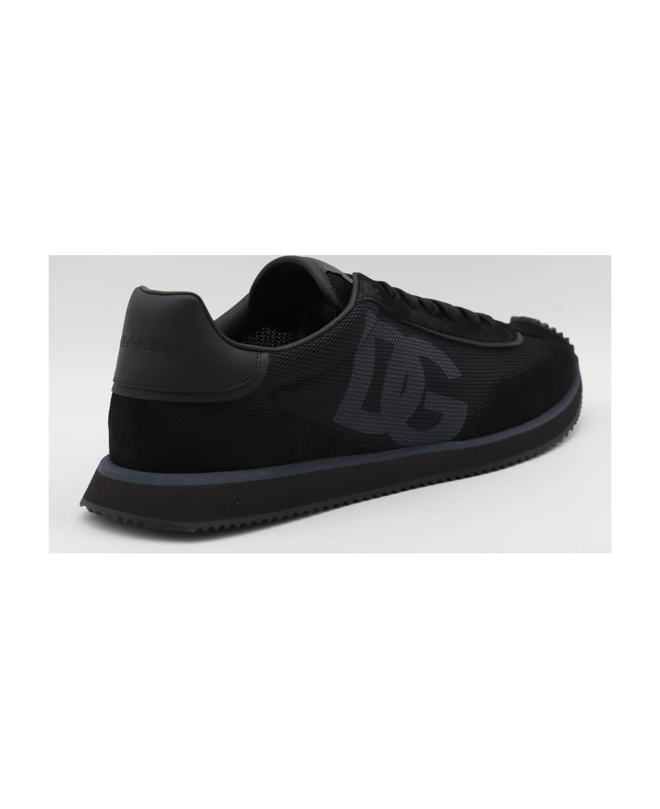 Dolce & Gabbana Black Aria Sneakers - Black