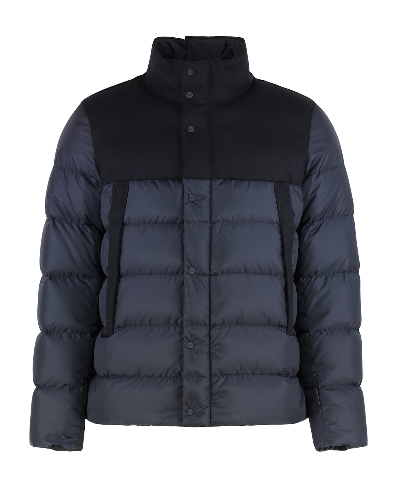 Herno Lightweight Quilted Nylon Jacket - blue