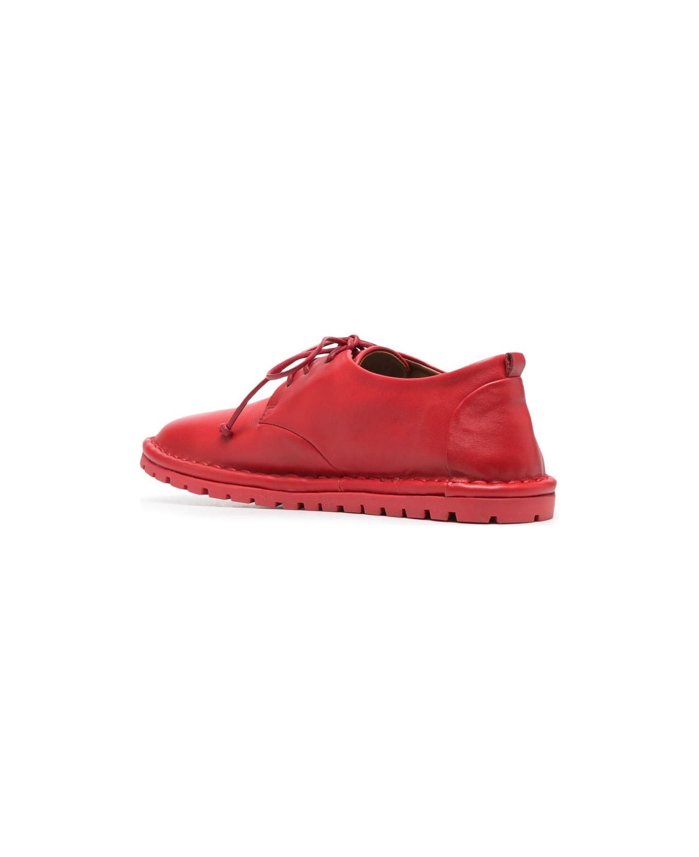 Marsell Sancrispa Derby Shoes - Red フラットシューズ