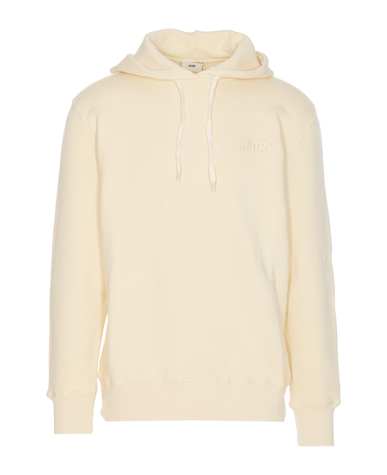 Autry Logo Hoodie - Beige