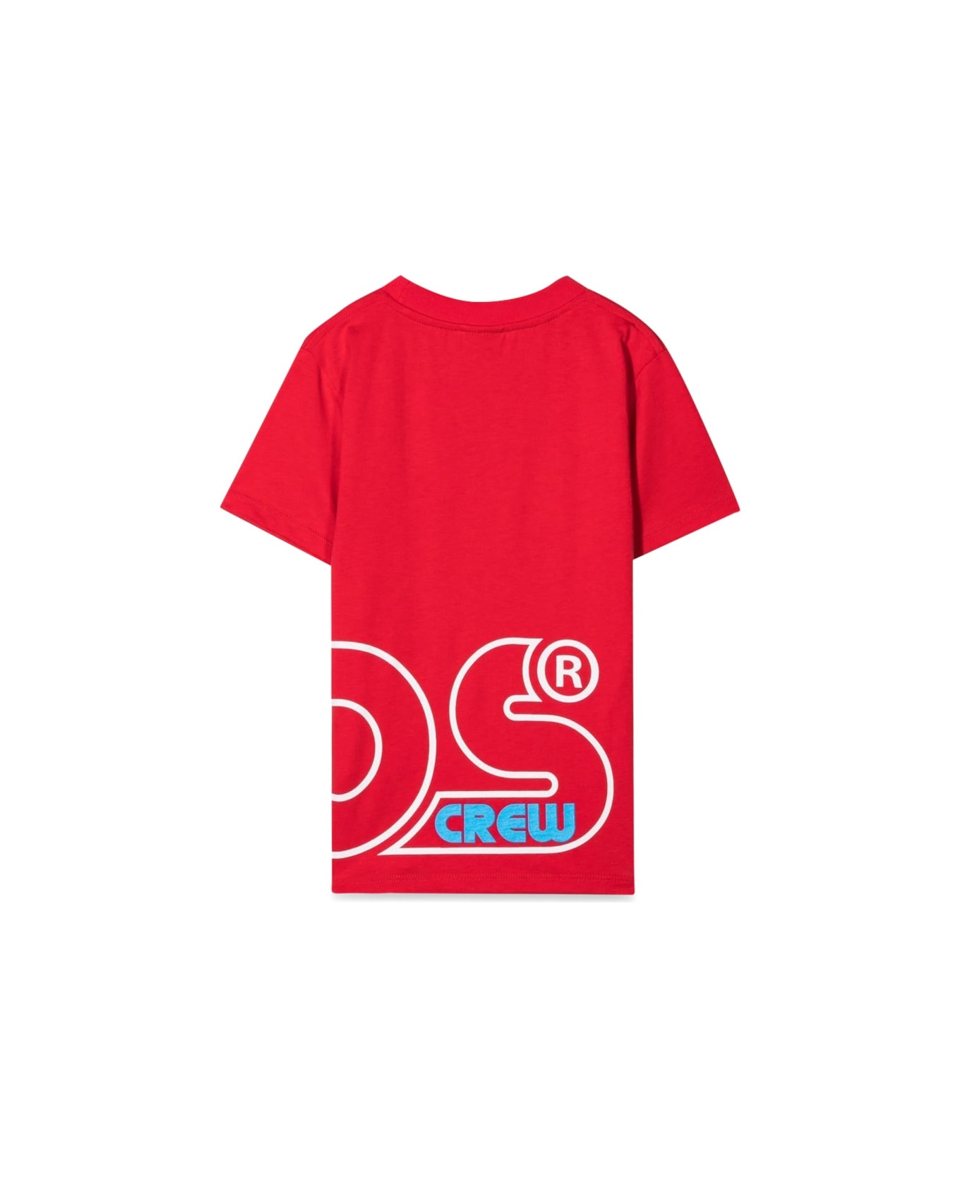 GCDS Jersey T-shirt Boy - RED