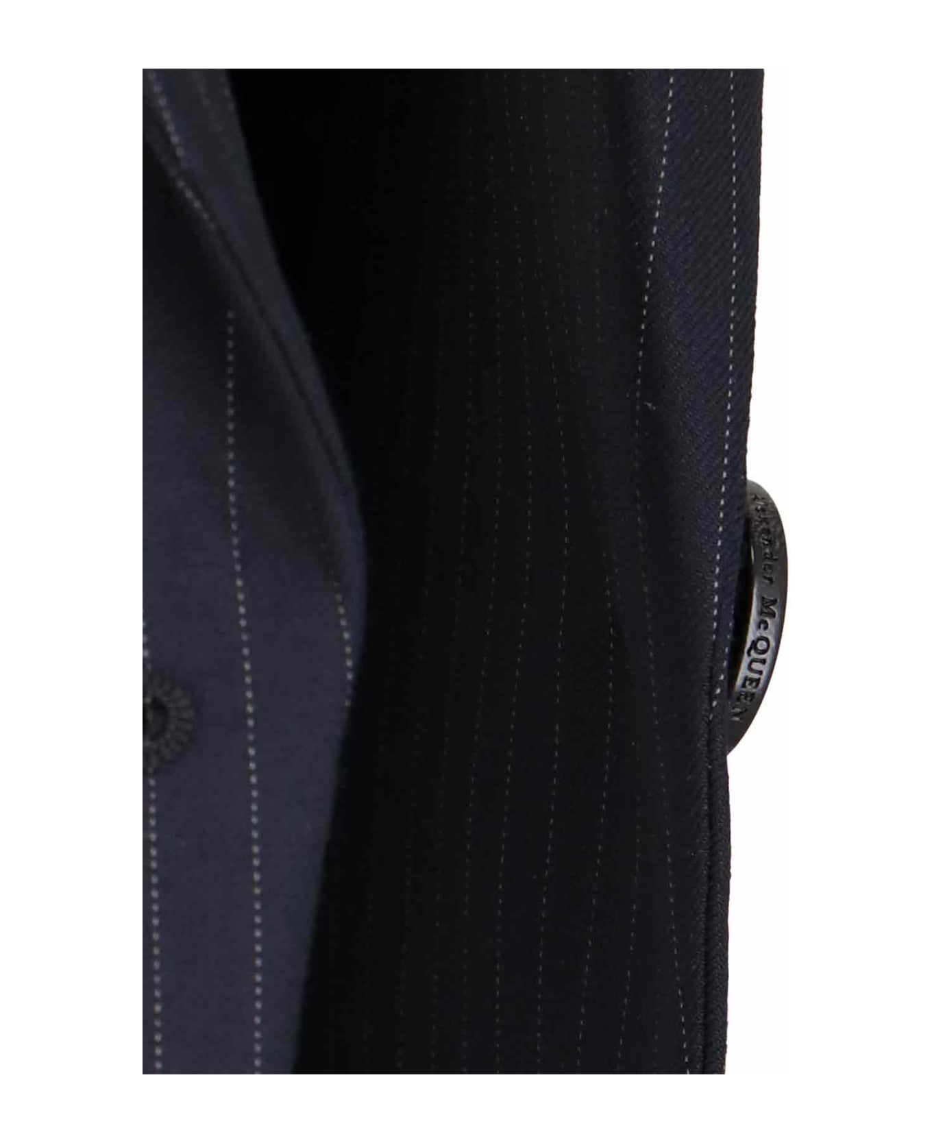 Alexander McQueen Single-breasted Blazer - Gray