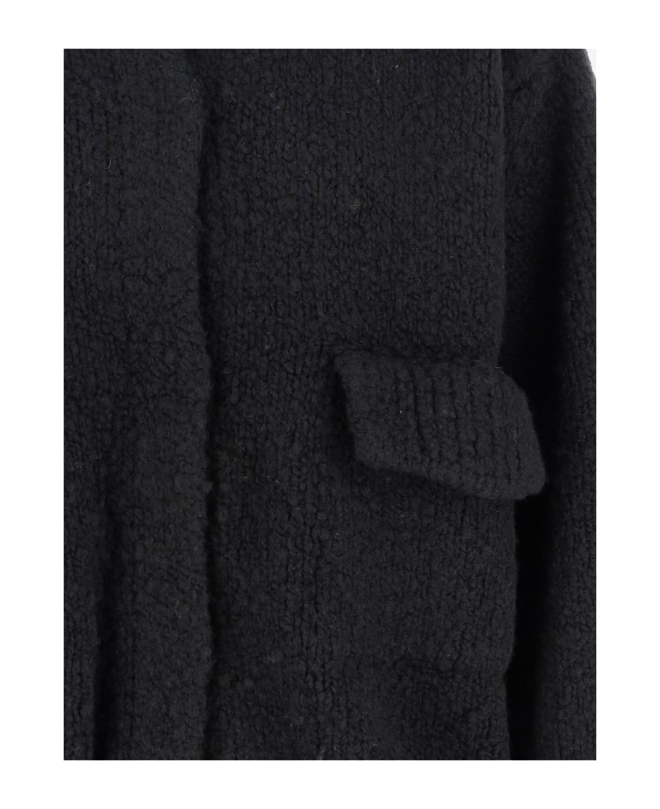 Dries Van Noten Wool Cardigan - Black