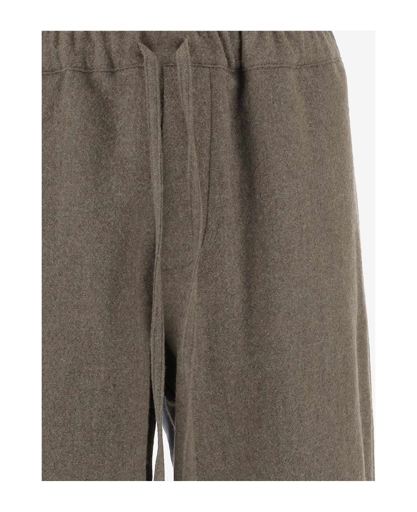 DARKPARK Wool Jogging Pants - Green