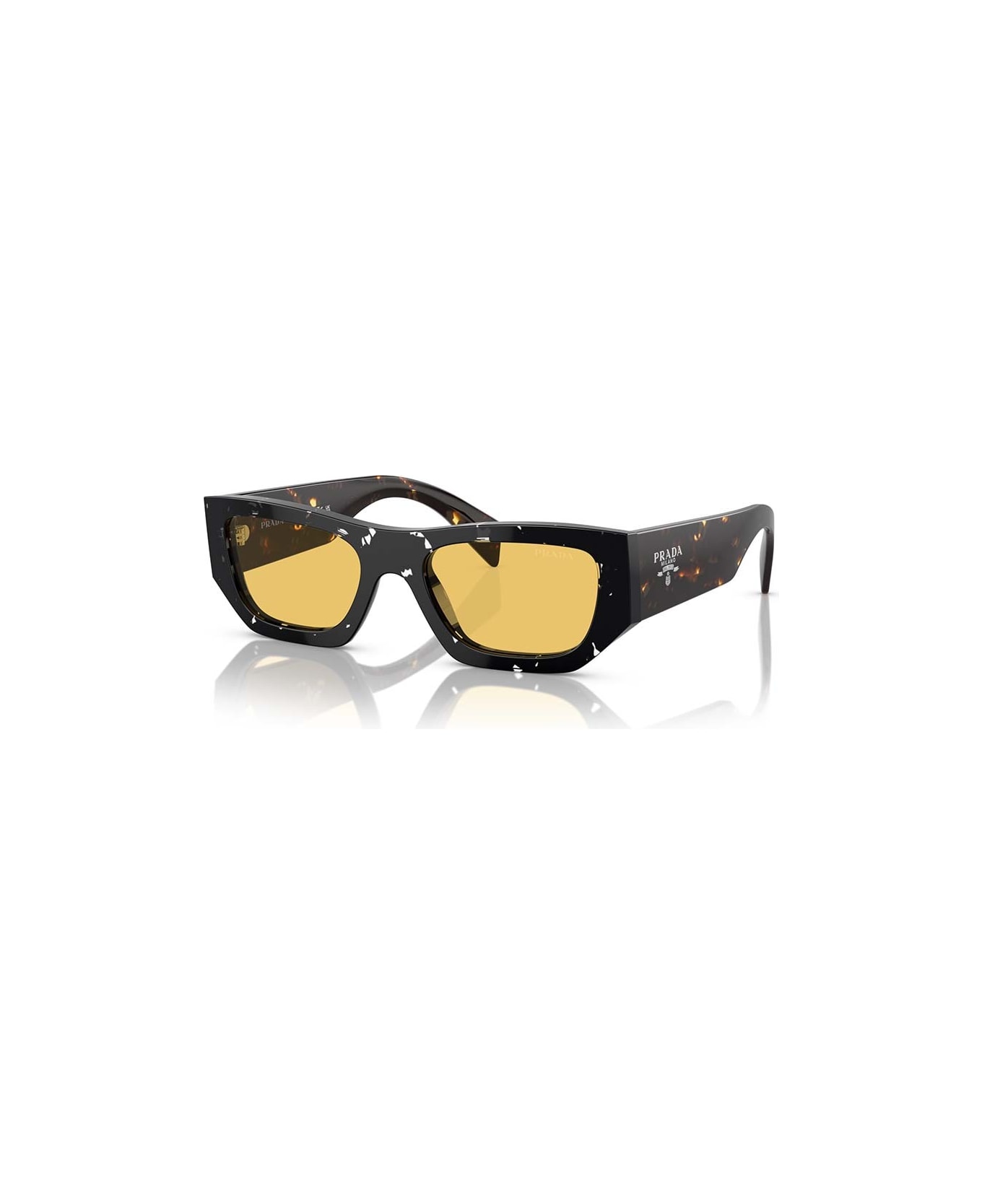 Prada Eyewear Sunglasses - Nero/Giallo