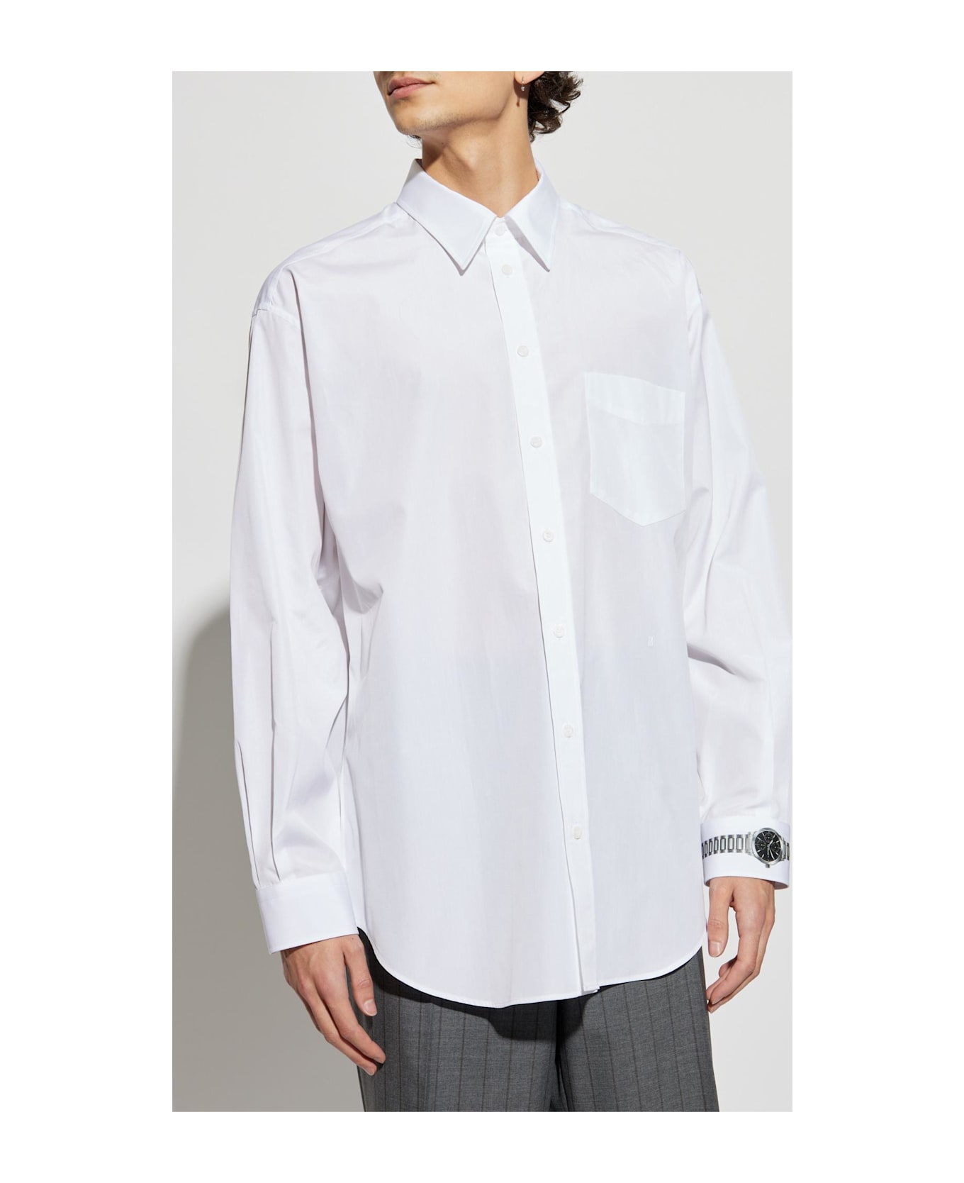 Moschino Shirt With Print - WHITE