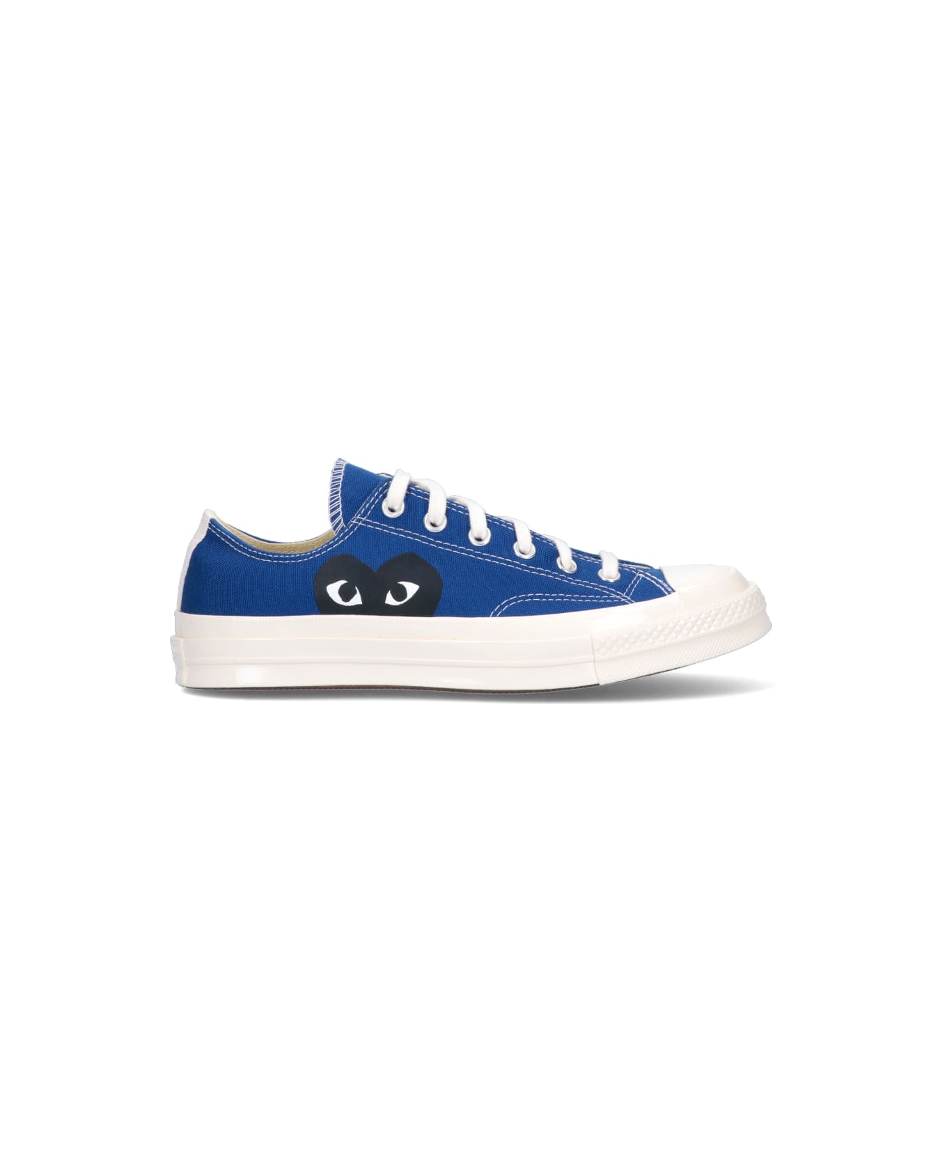 Comme des Garçons Play Low Top "chuck Taylor" Sneakers - Blue