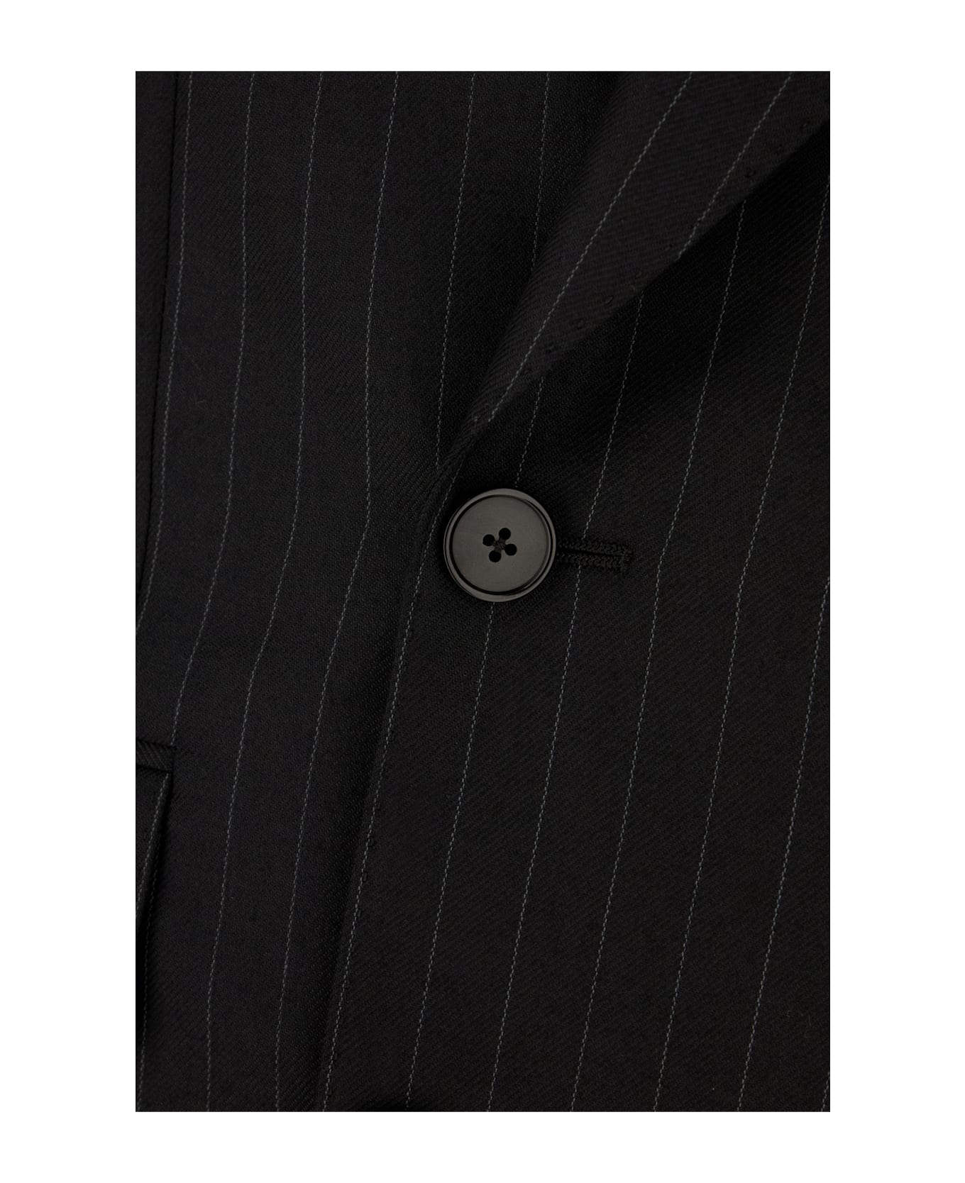 Givenchy Embroidered Wool Blazer - Black