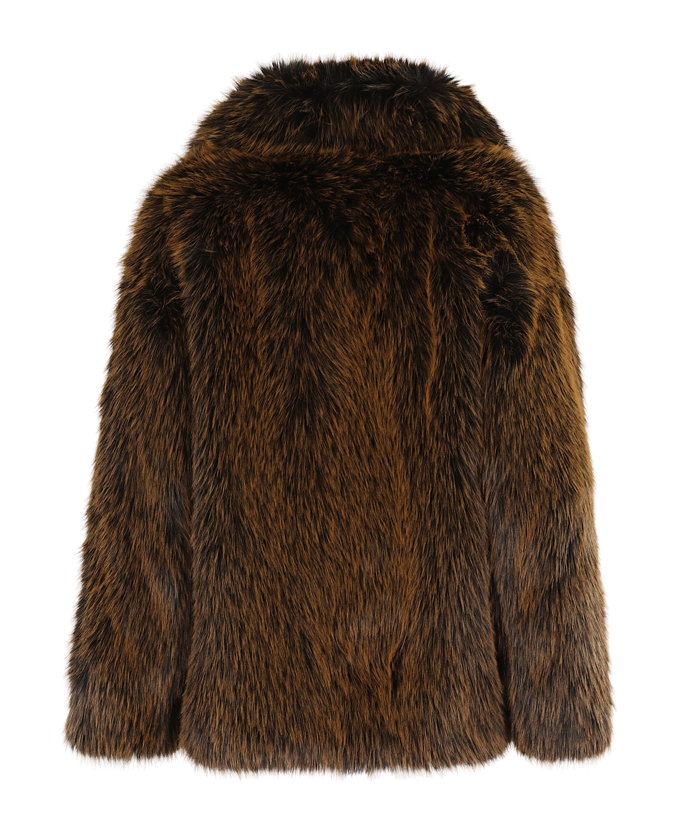 SEMICOUTURE Pelliccia Carol - Brownie
