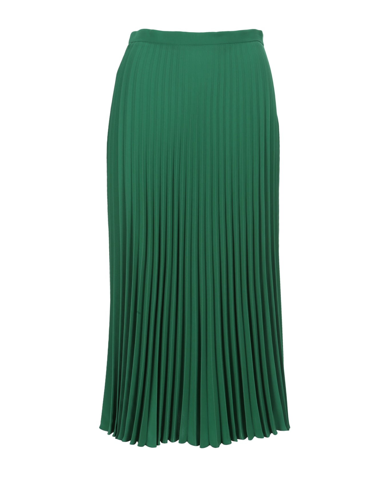 Max Mara Studio Pleated Skirt - GREEN