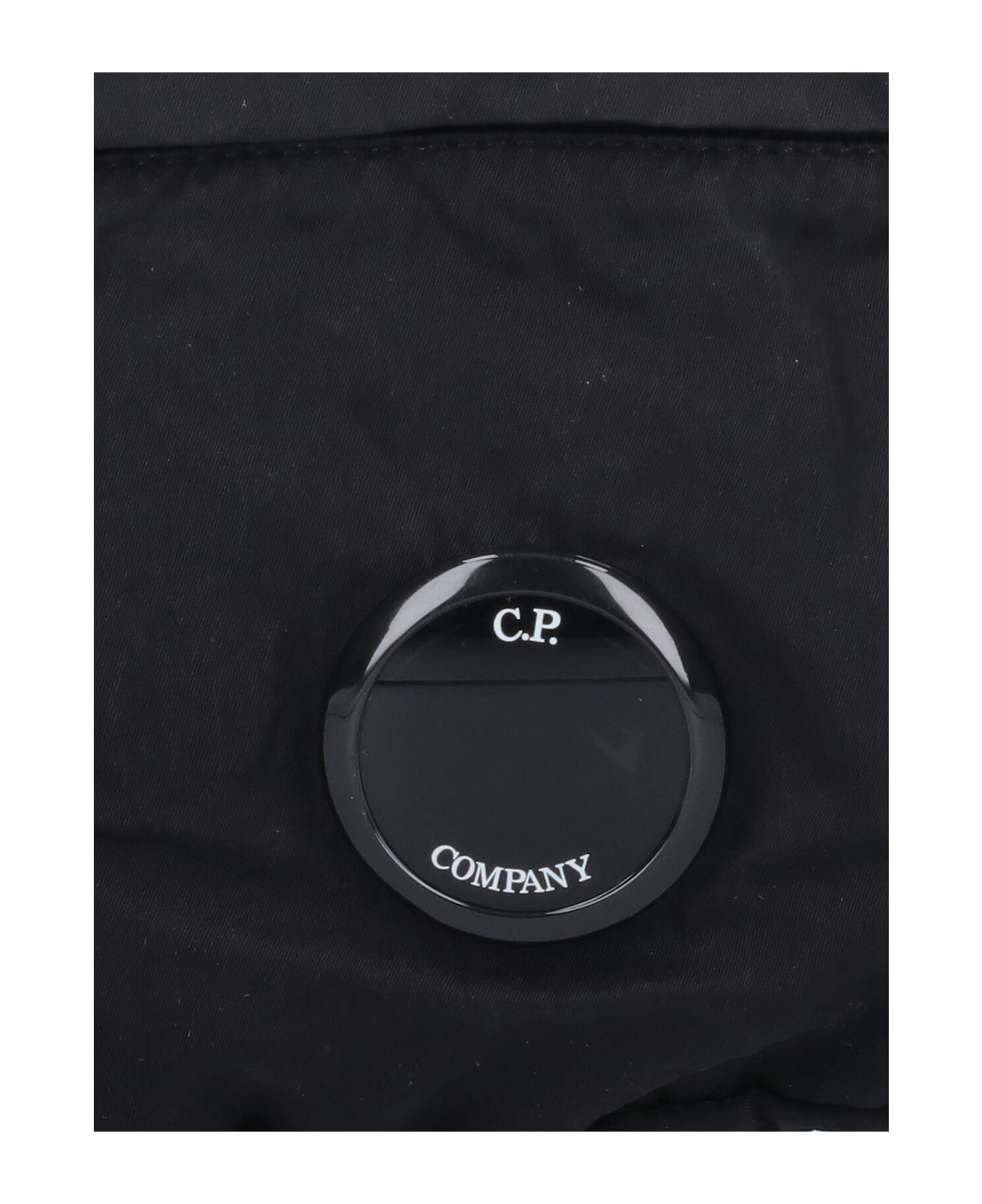 C.P. Company Logo Fanny Pack - Black