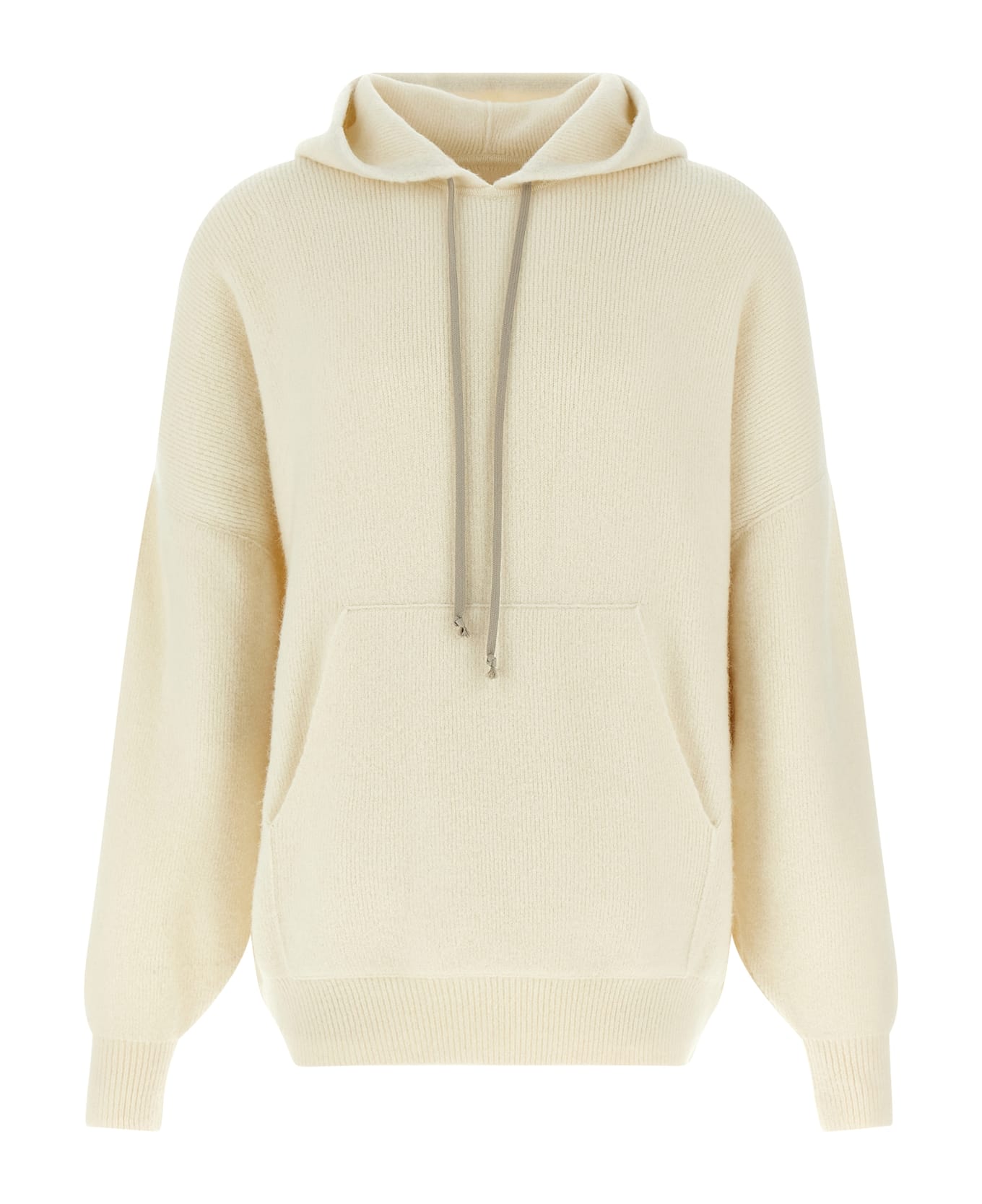 Rick Owens 
hun Hoodie
 Sweater - White