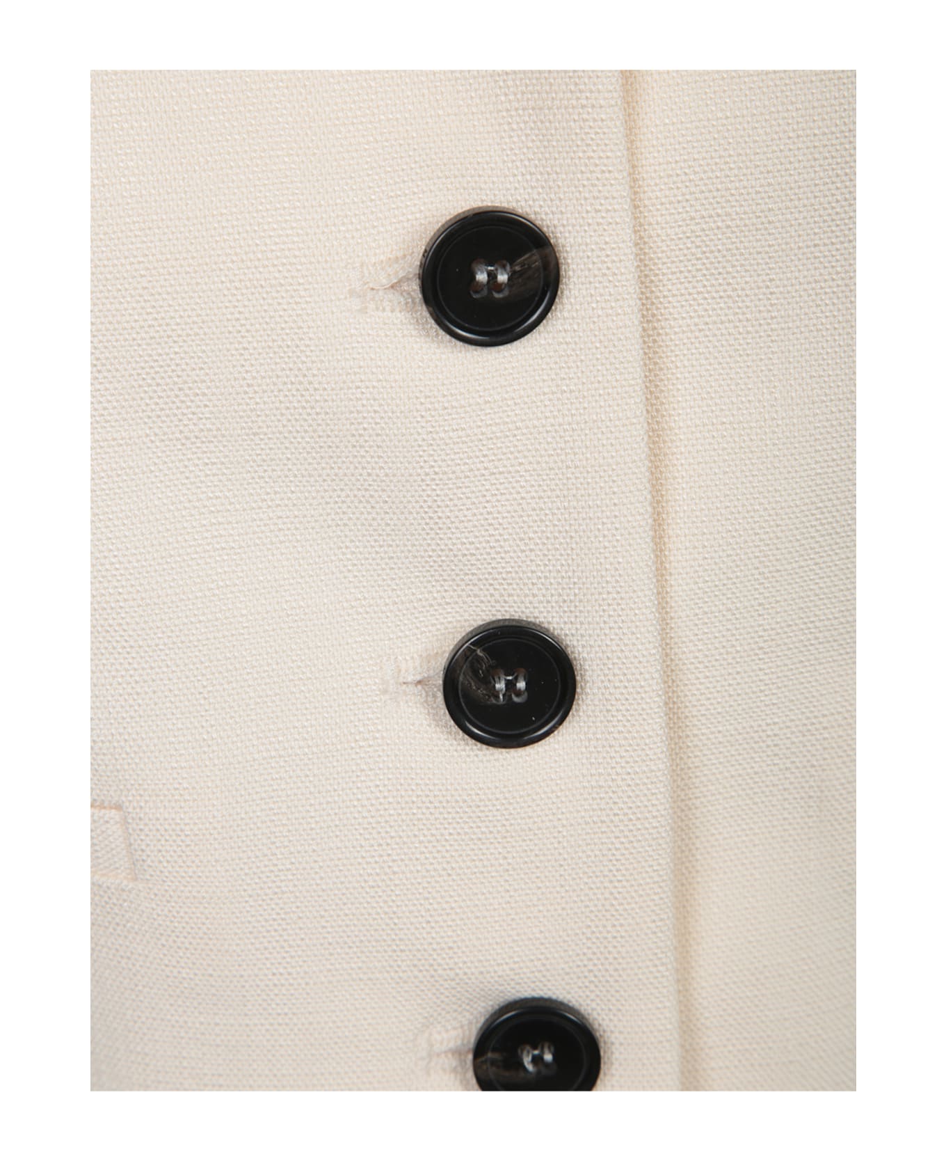 MSGM White Vest - White