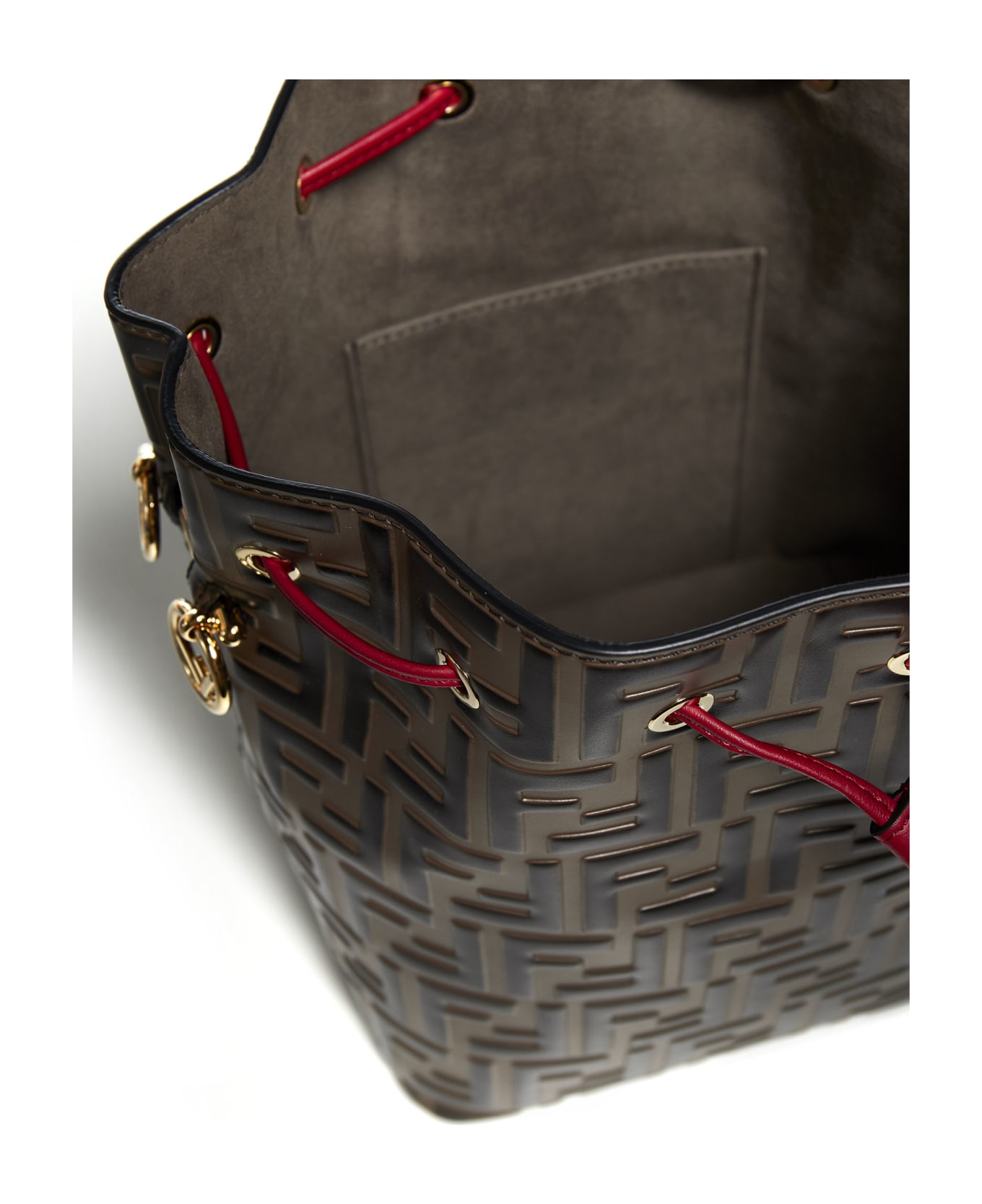 Fendi Mon Tresor Ff Logo Calfskin Buckle Bag - Maya + nr + frag + os