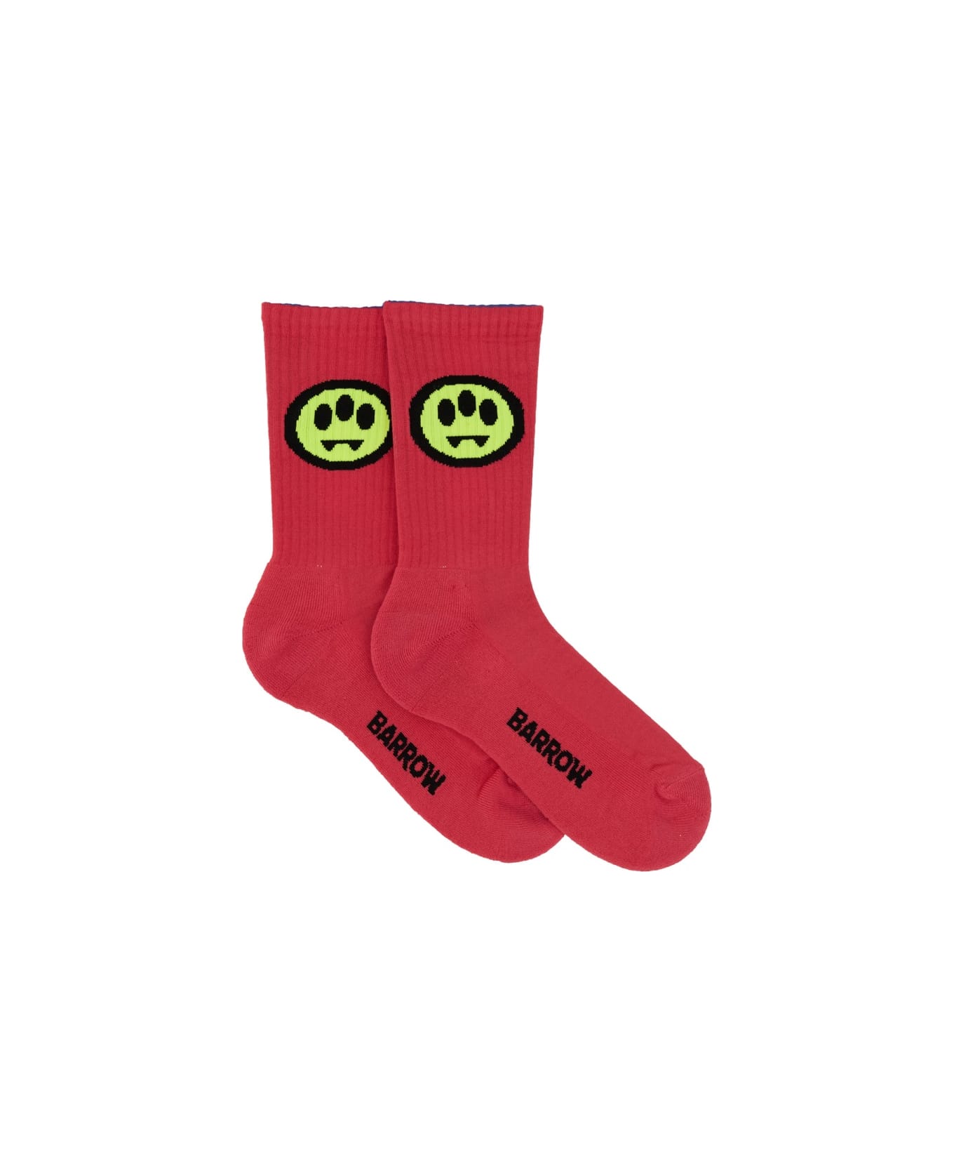 Barrow Socks With Logo - FUCHSIA 靴下