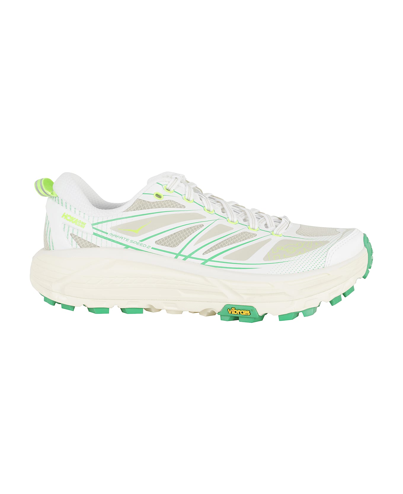 Hoka U Mafate Speed 2 - White Fresh Cut Grass