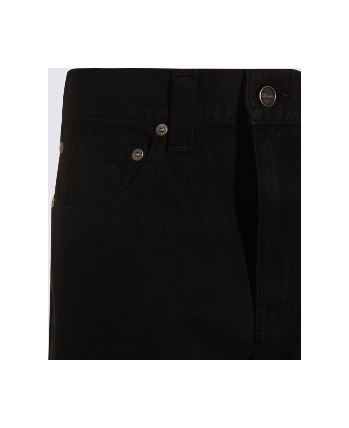 Khaite Black Cotton Jeans - CARLYLE