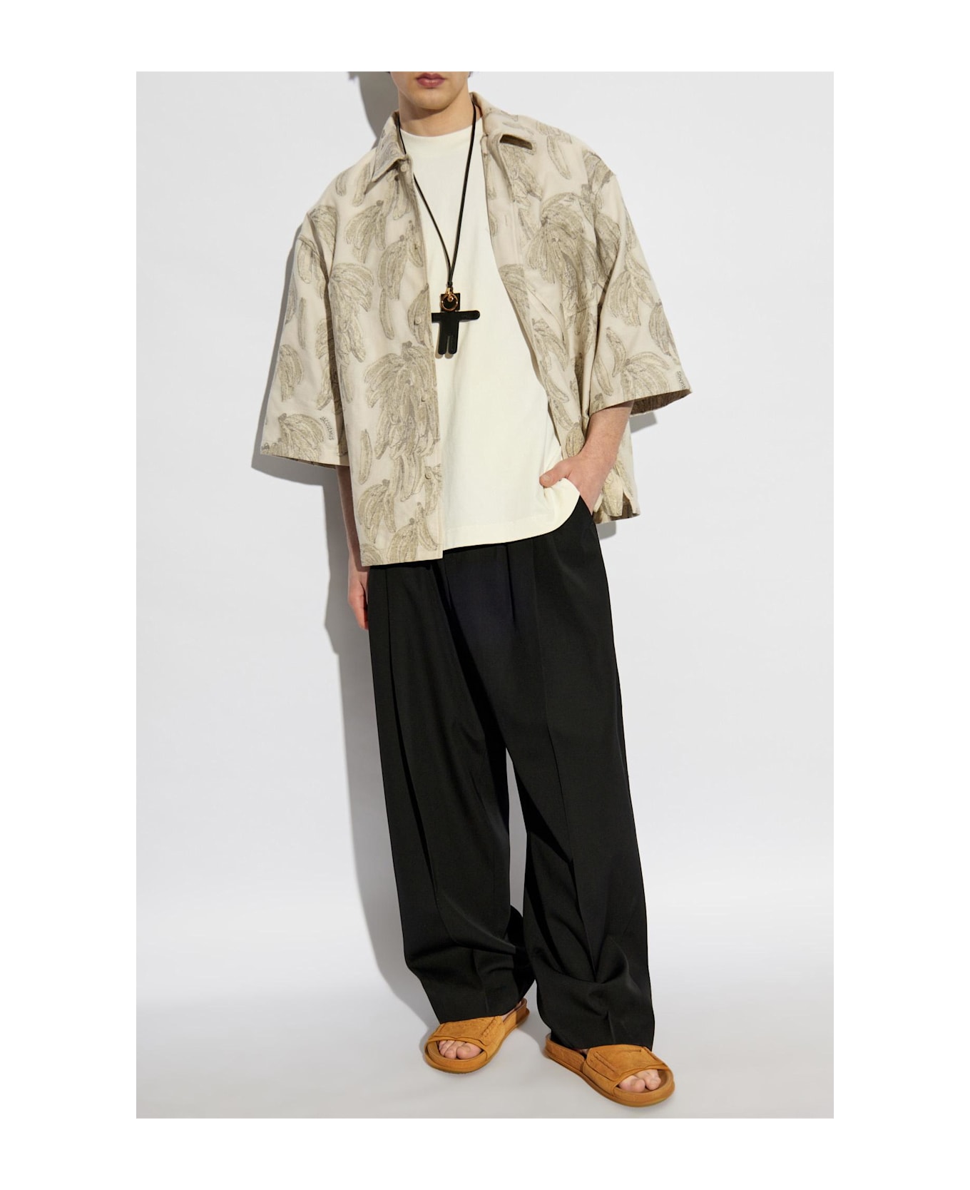 Jacquemus Patterned Shirt - Beige