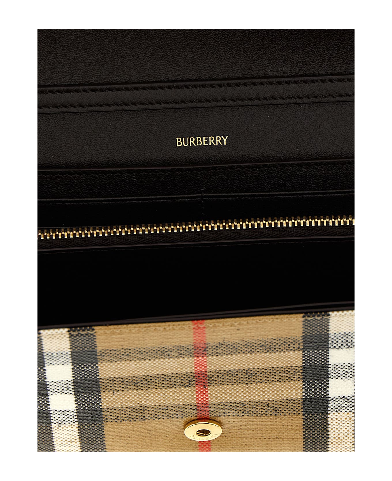 Burberry 
highlands
 Wallet On Chain - Multicolor