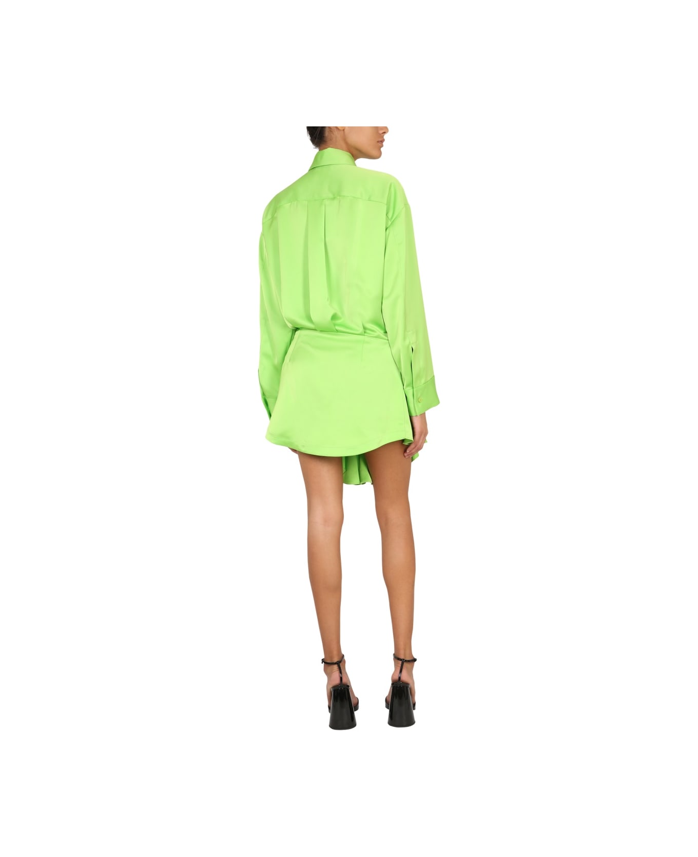 The Attico Mini Dress ''candice'' - GREEN