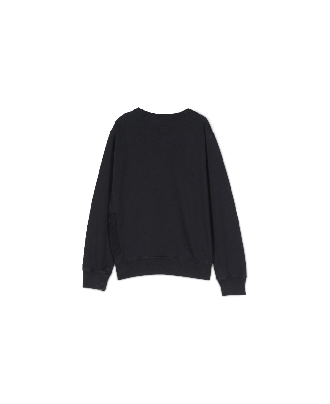 C.P. Company Pocket Crewneck Sweatshirt - BLUE
