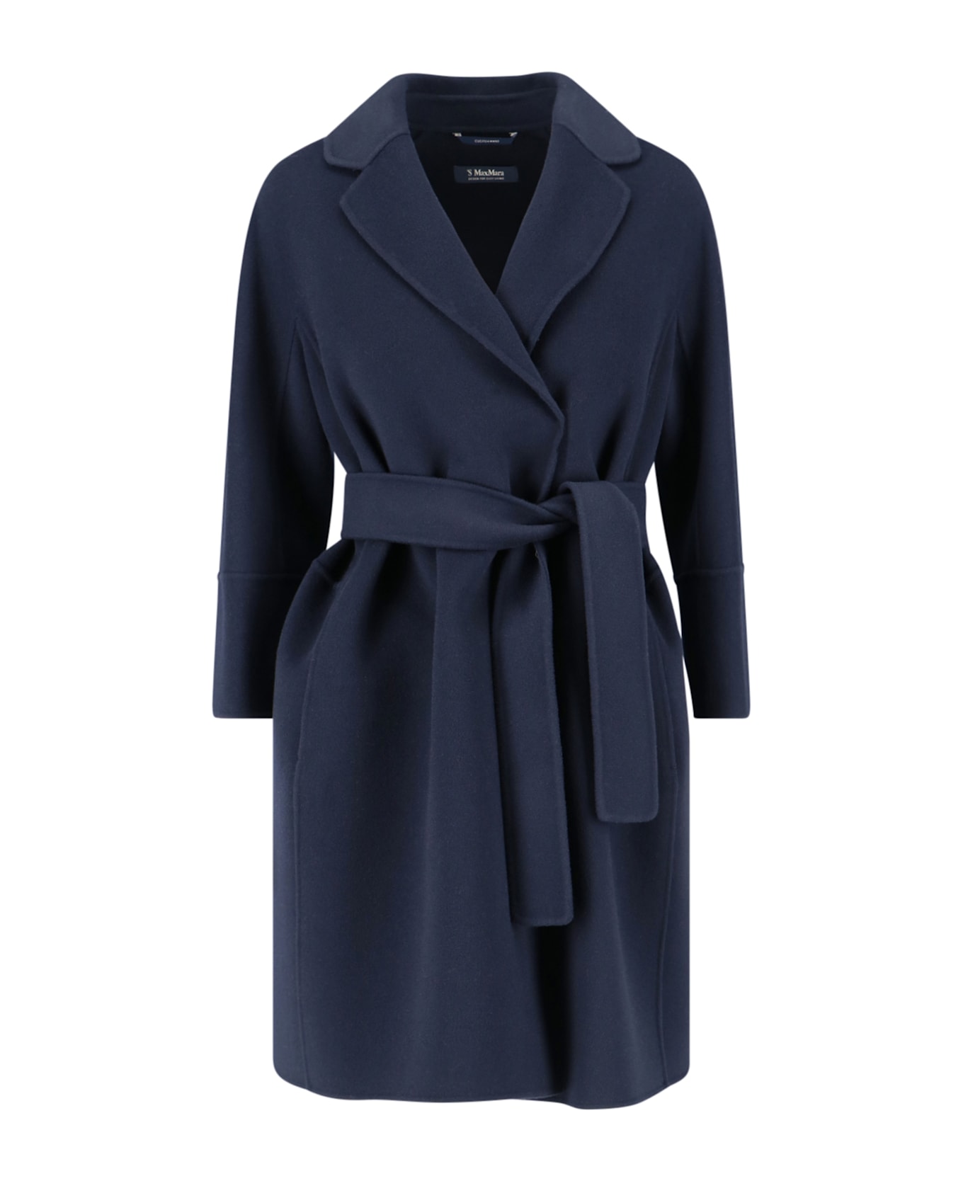 
S Max Mara 
arona
 Short Coat - BLUE