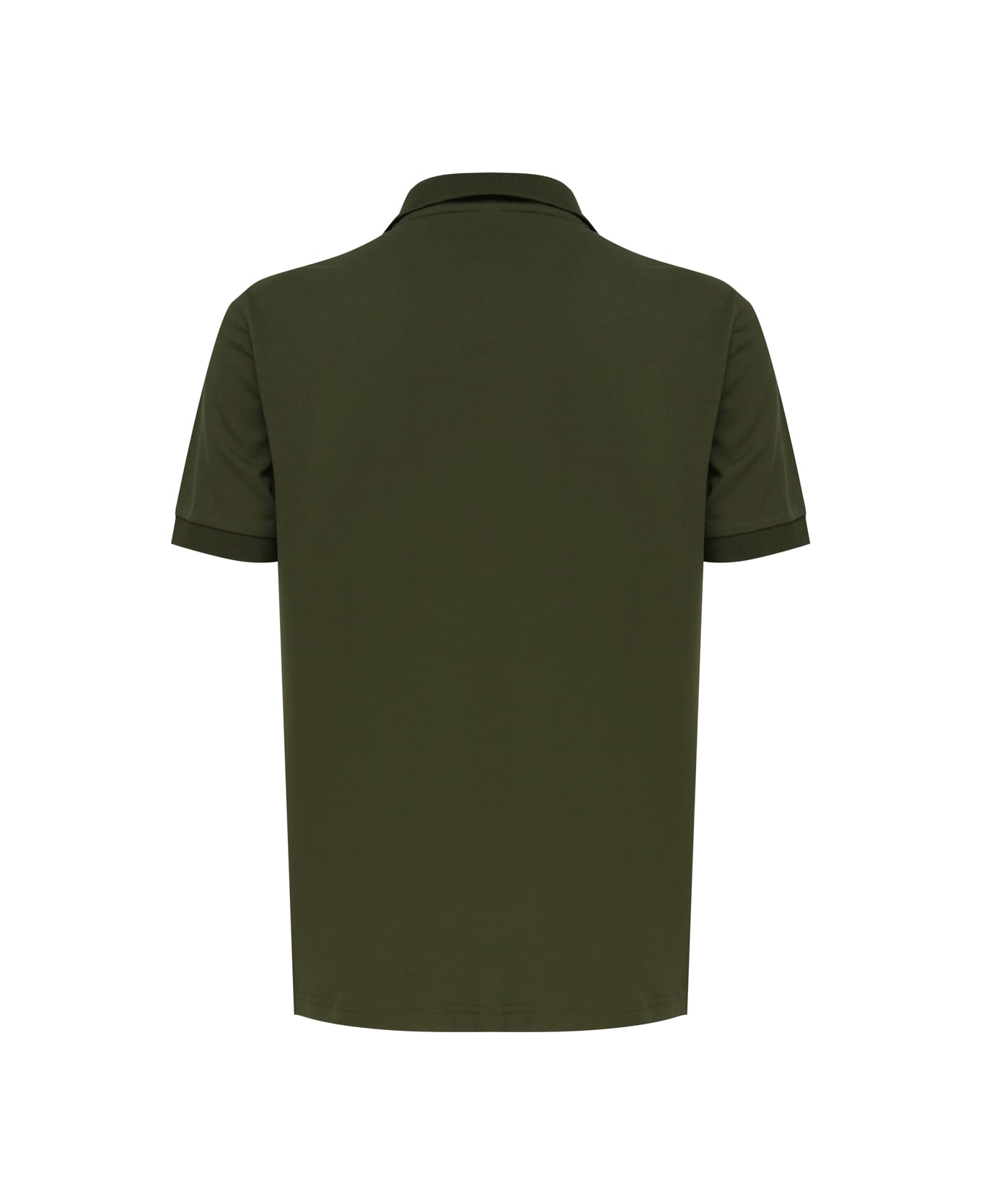 Sun 68 Polo T-shirt In Cotton Polo Shirt - VERDE SCURO