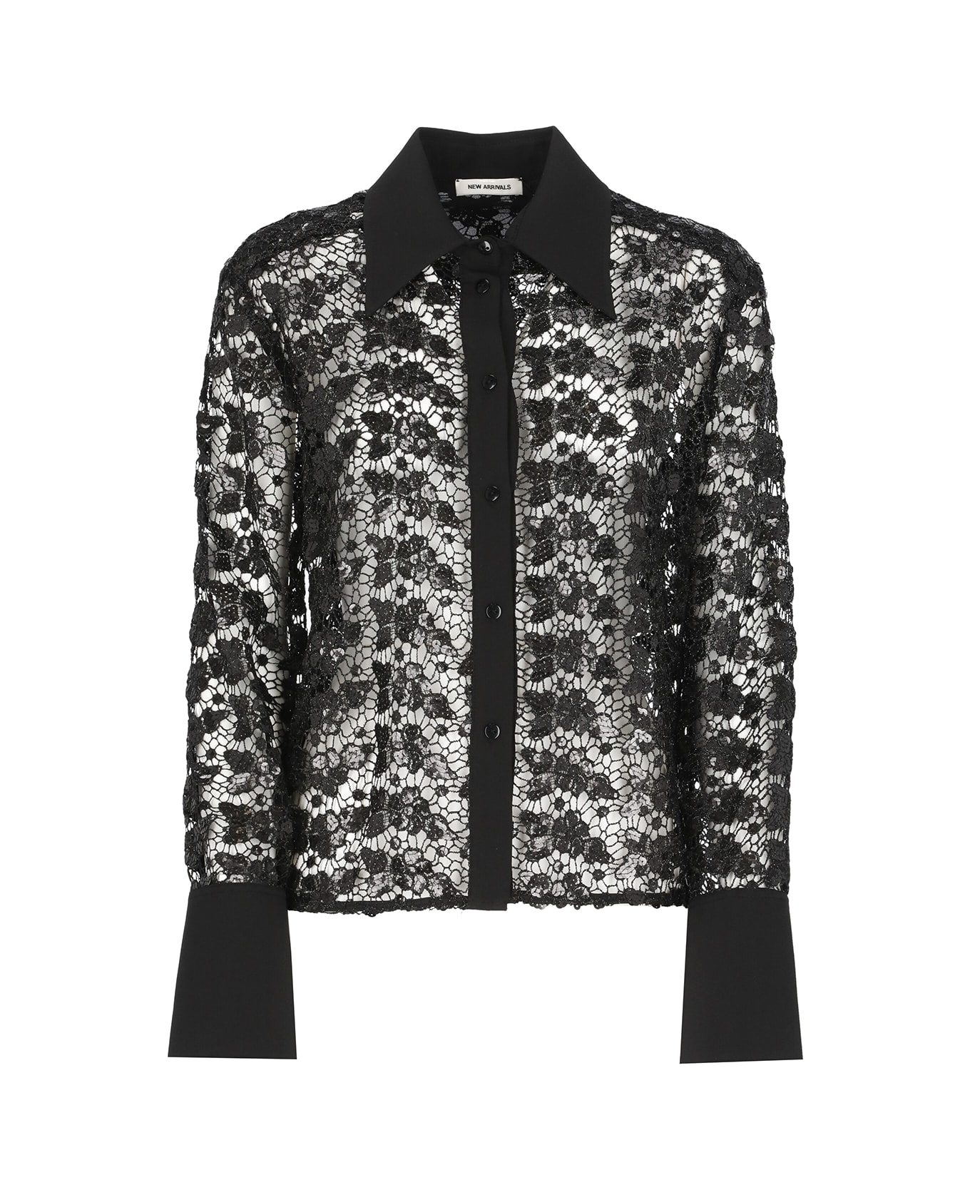 NEW ARRIVALS Carine El Hedonism Shirt - Black