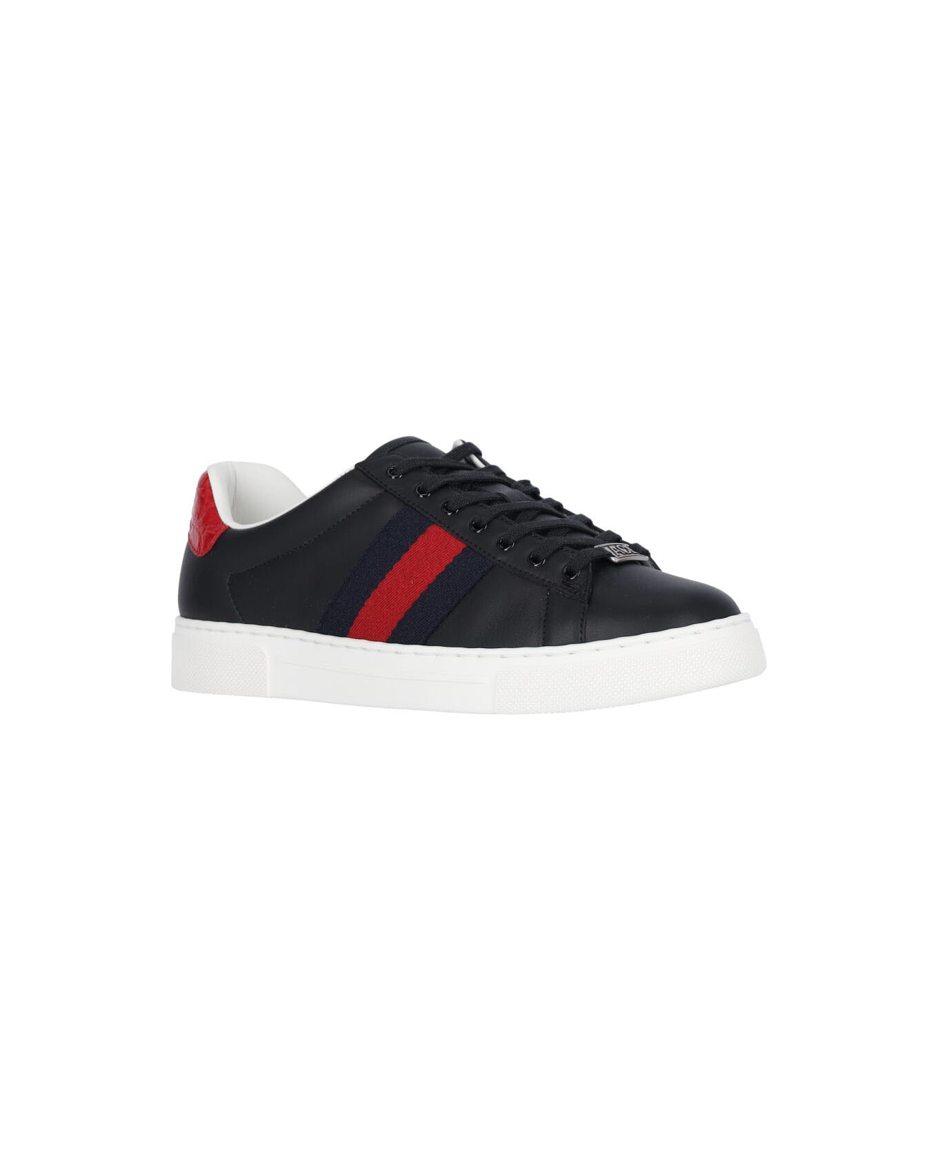 Gucci "ace" Low-top Sneakers - Black  